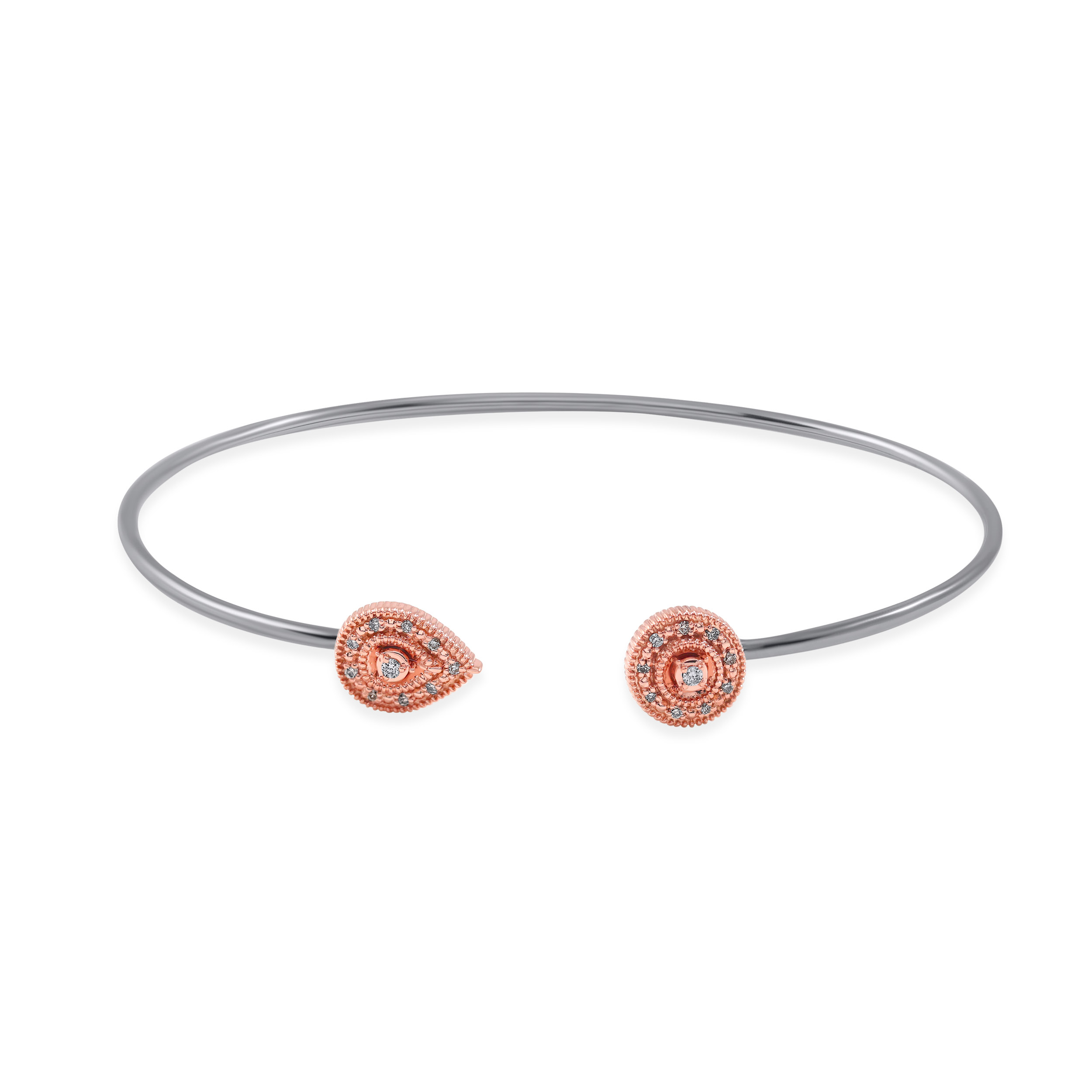 Rosy Aura Platinum Bracelet - Senco Gold and Diamonds