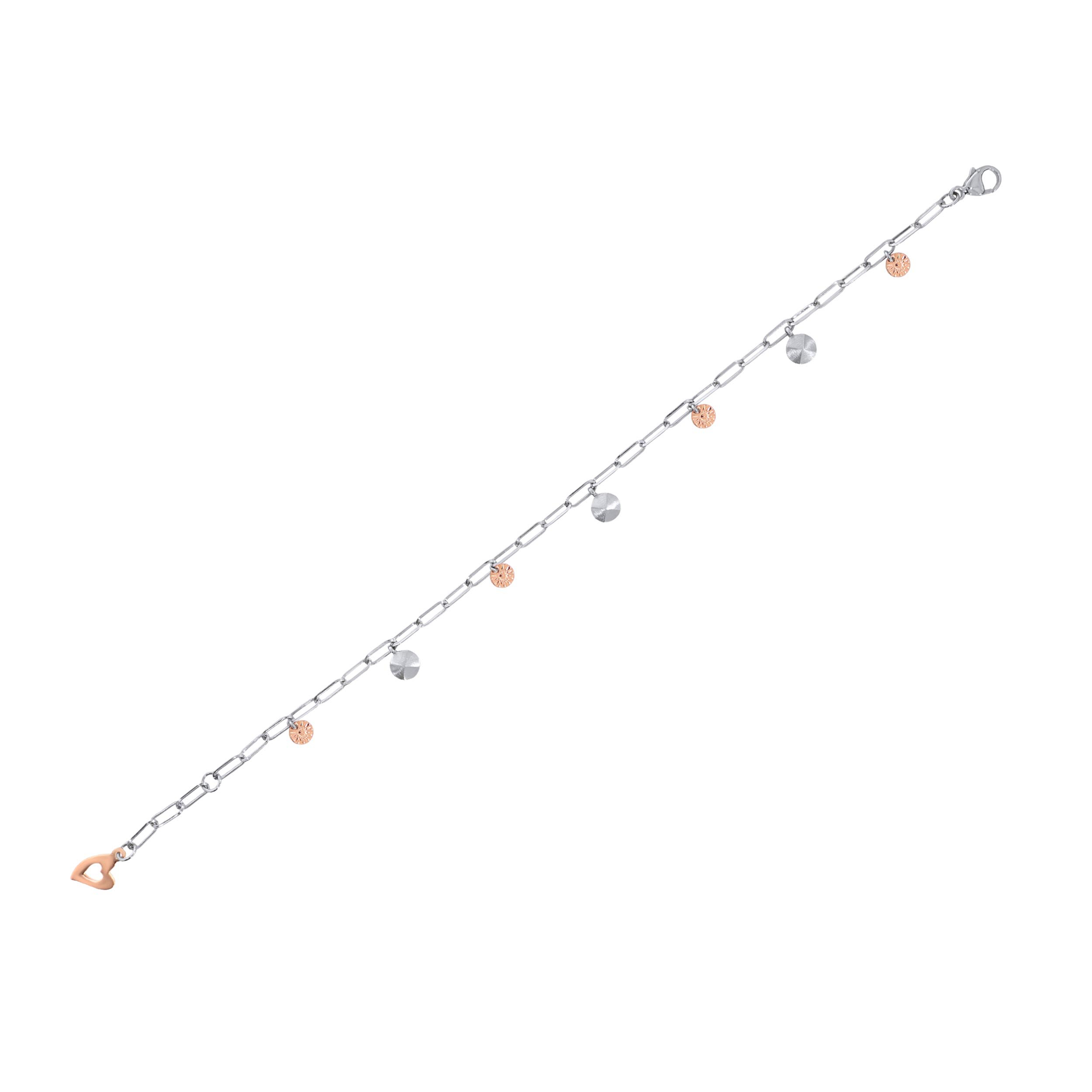 Versatile Orbs Platinum Bracelet  - Senco Gold and Diamonds