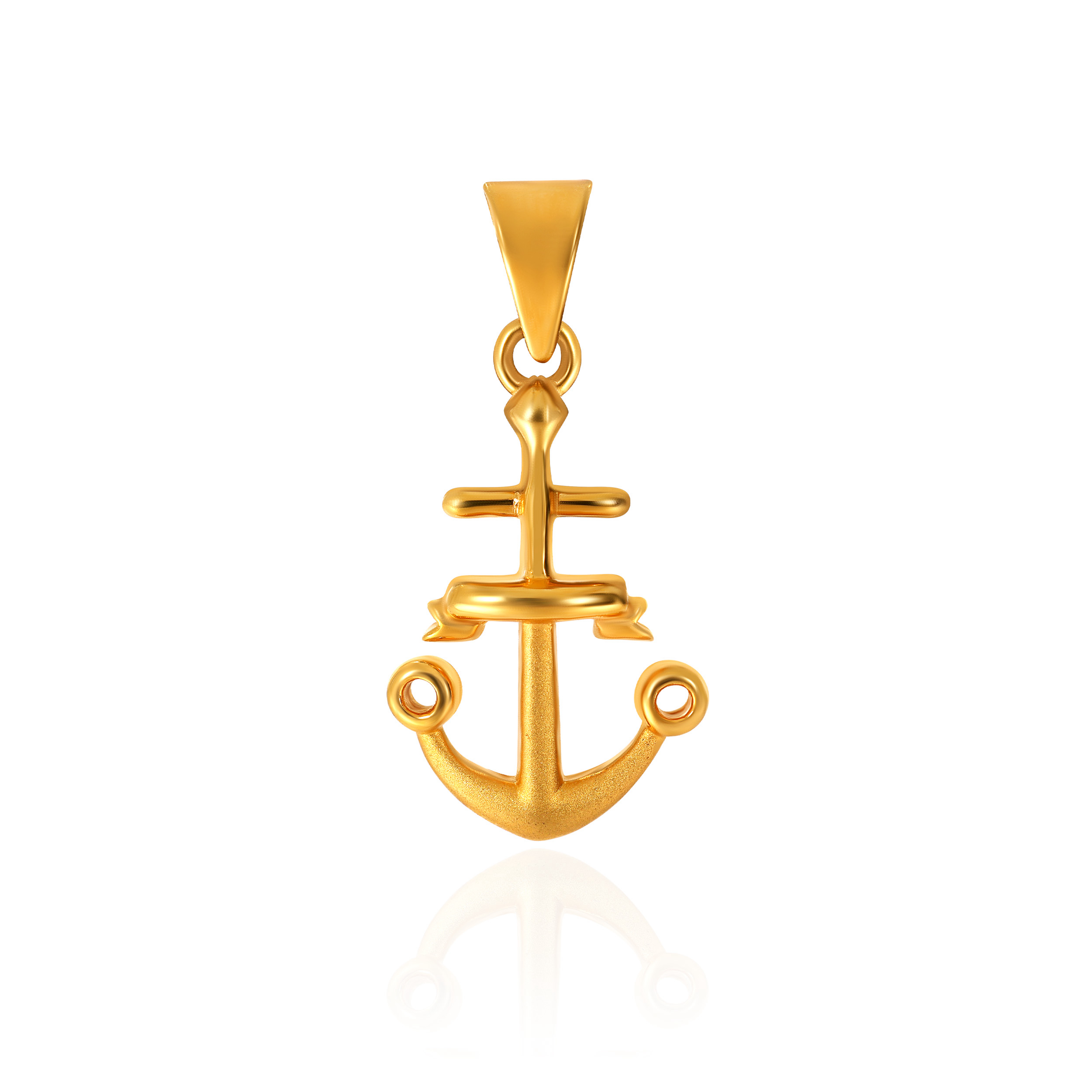 Nautical-Inspired Gold Pendant - Senco Gold and Diamonds