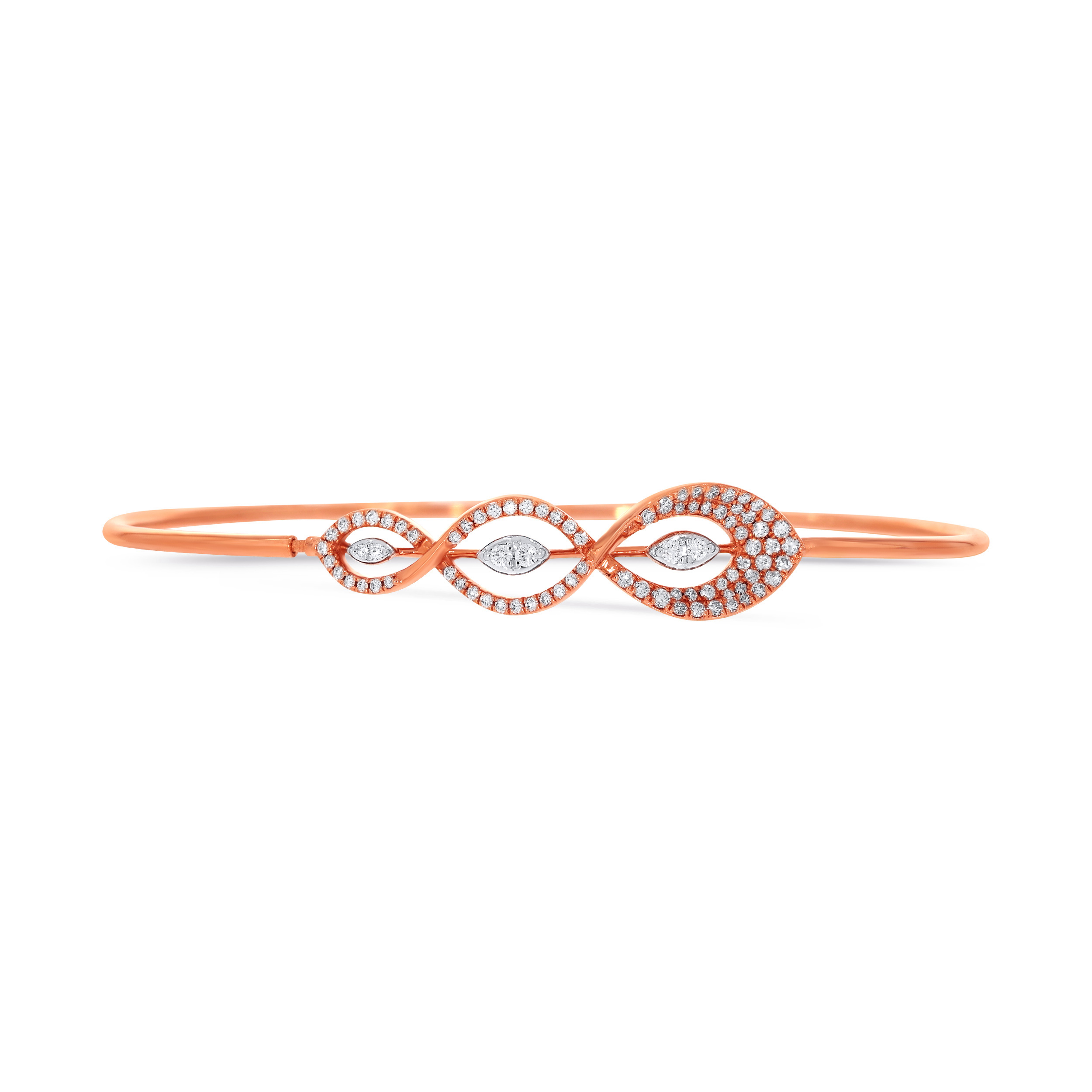 Rosé Infinity Diamond Bracelet - Senco Gold and Diamonds