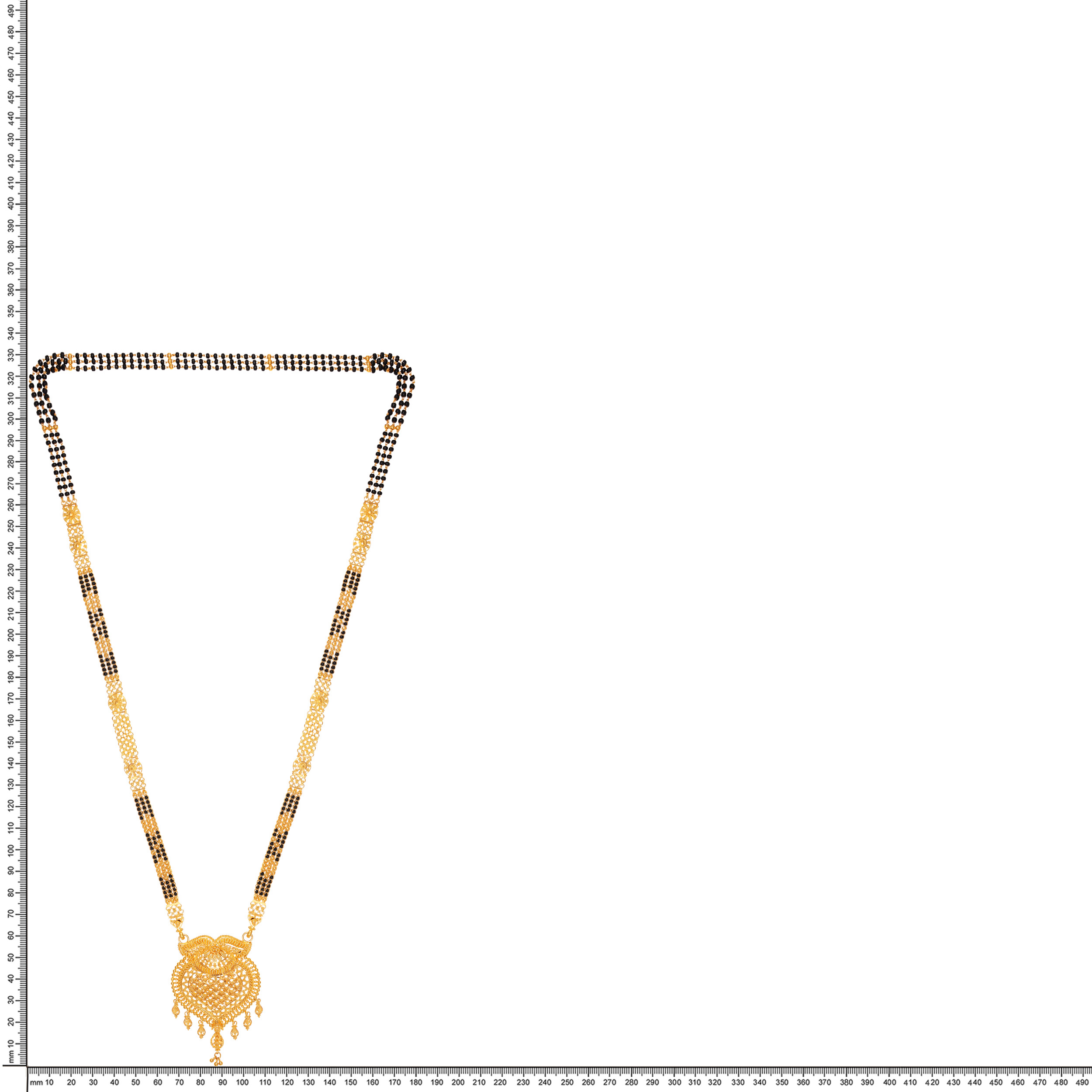 Bond of Love Gold Mangalsutra - Senco Gold and Diamonds