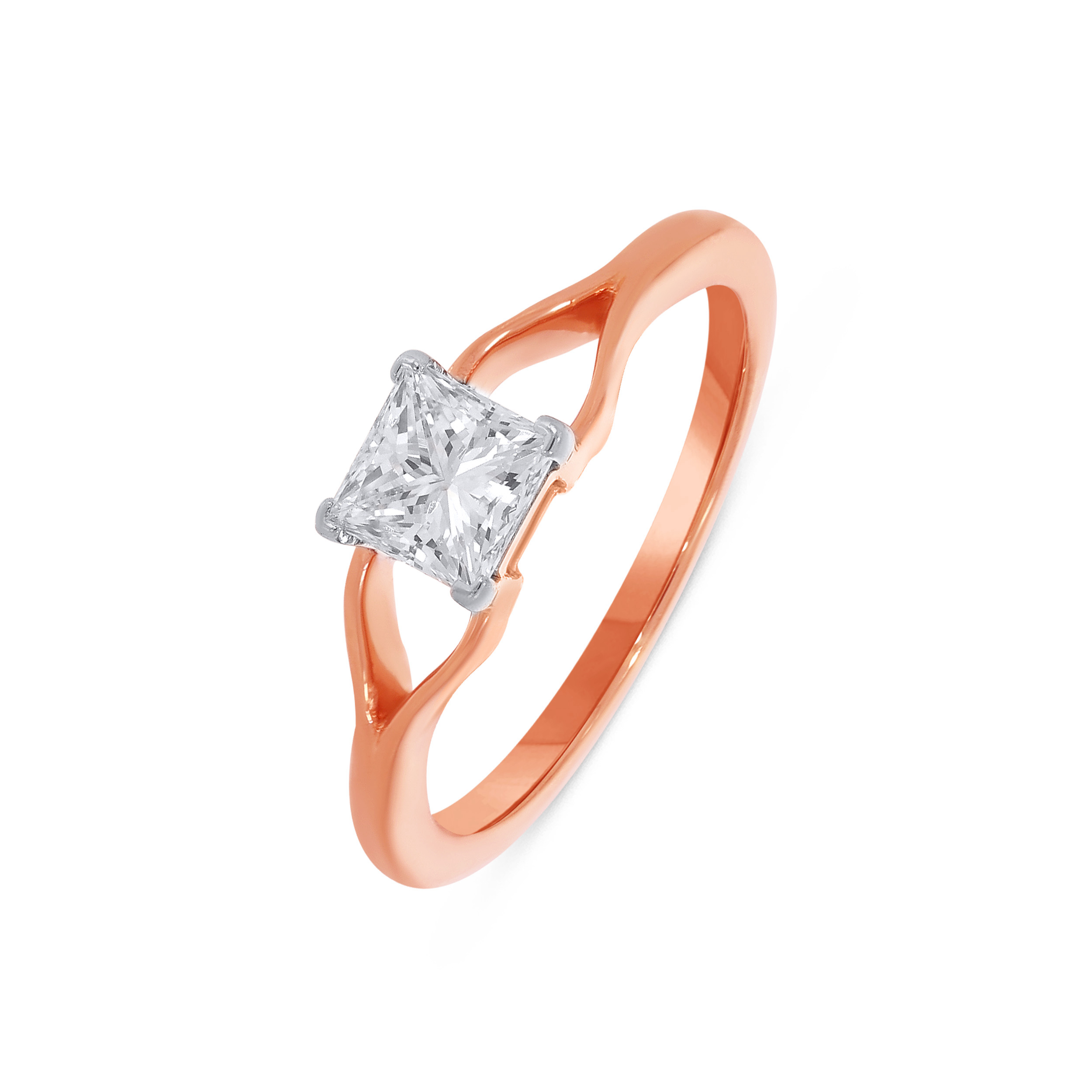 Faceted Fire Diamond Ring - Senco Gold and Diamonds