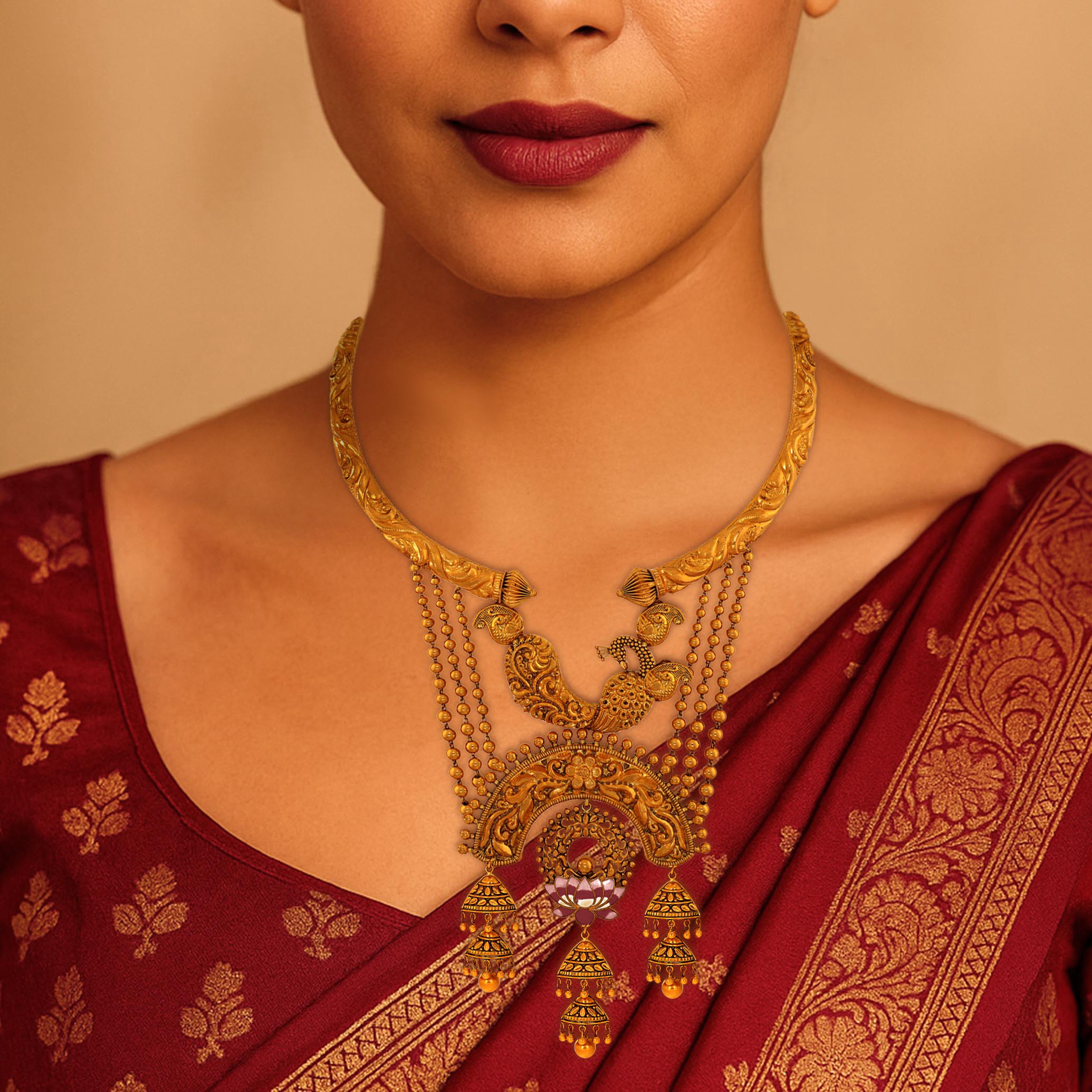 Divine Radiance Gold Necklace - Senco Gold and Diamonds