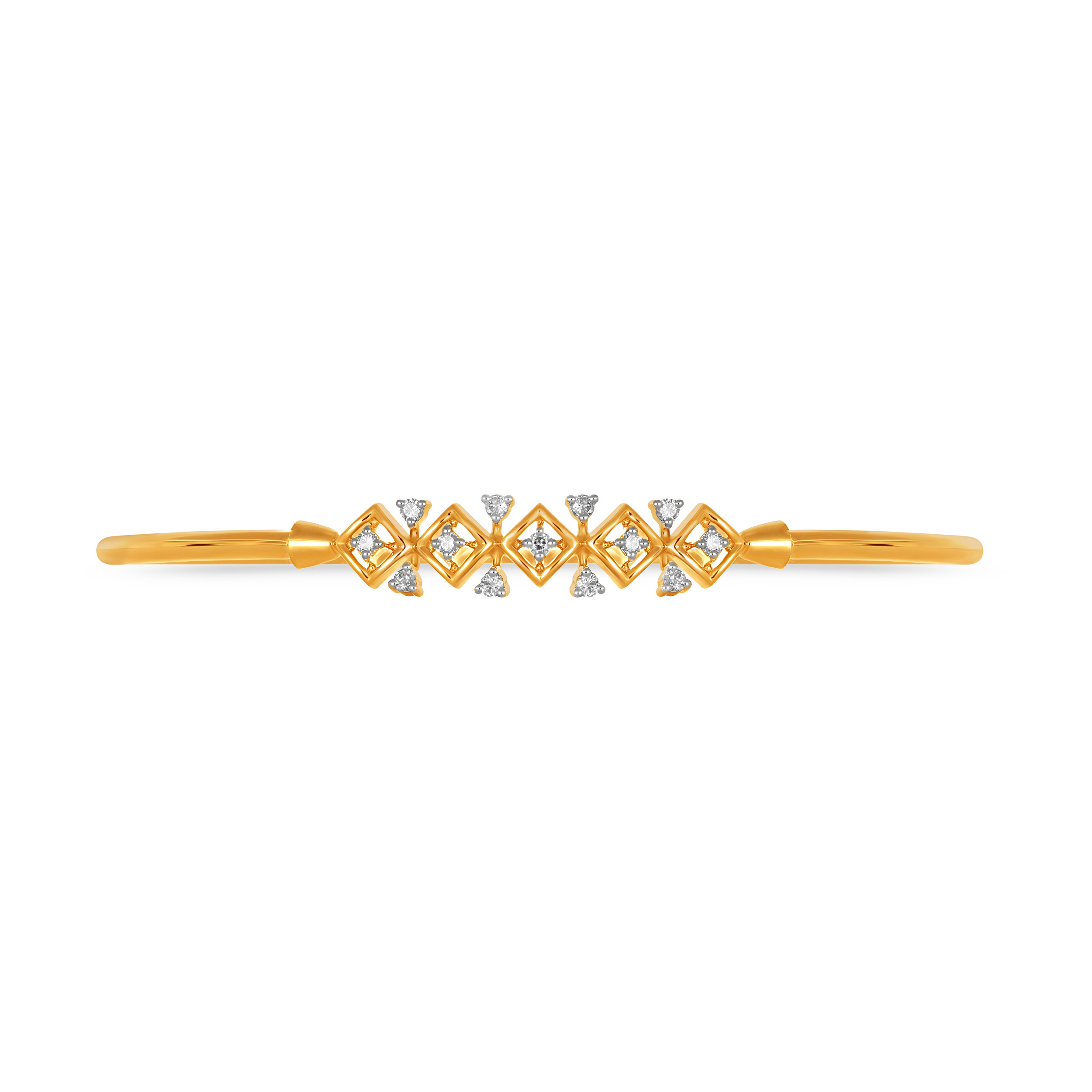 Ethereal Glow Diamond Noa Bangle - Senco Gold and Diamonds
