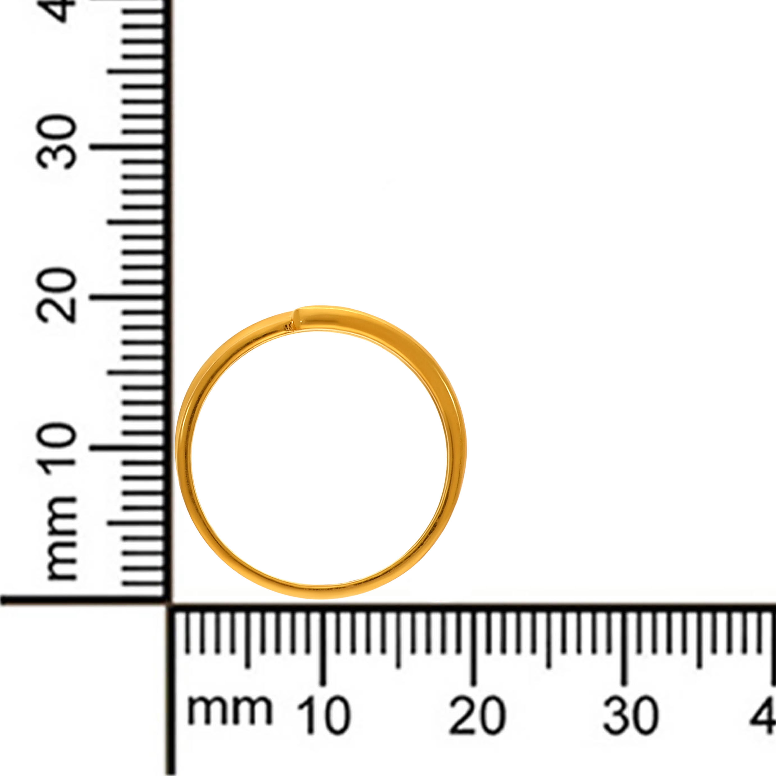 22K Yellow Gold Ladies Band Ring_GLR-SAD0005754 - Senco Gold and Diamonds