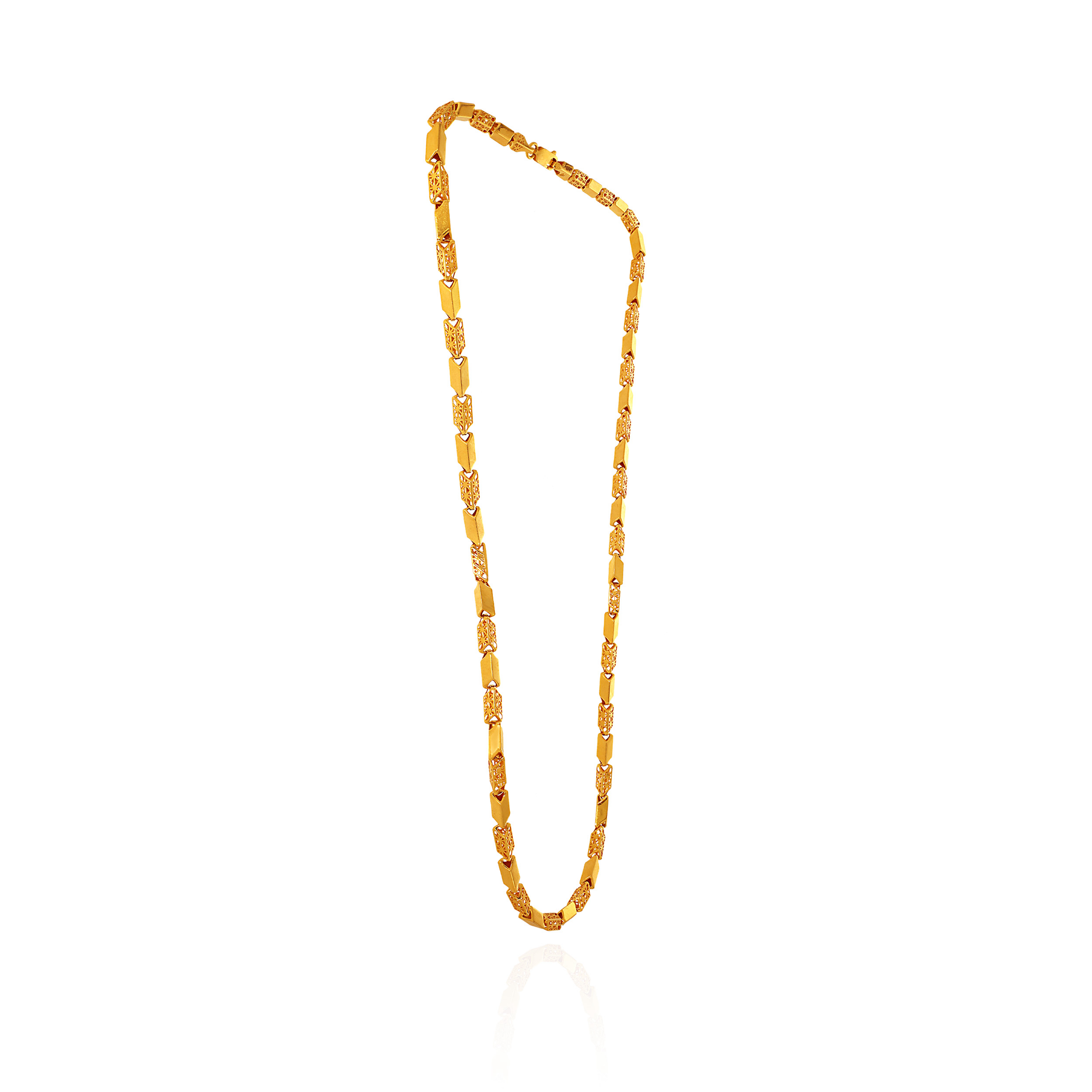 PowerLink Gold Men's Chain - Senco Gold and Diamonds