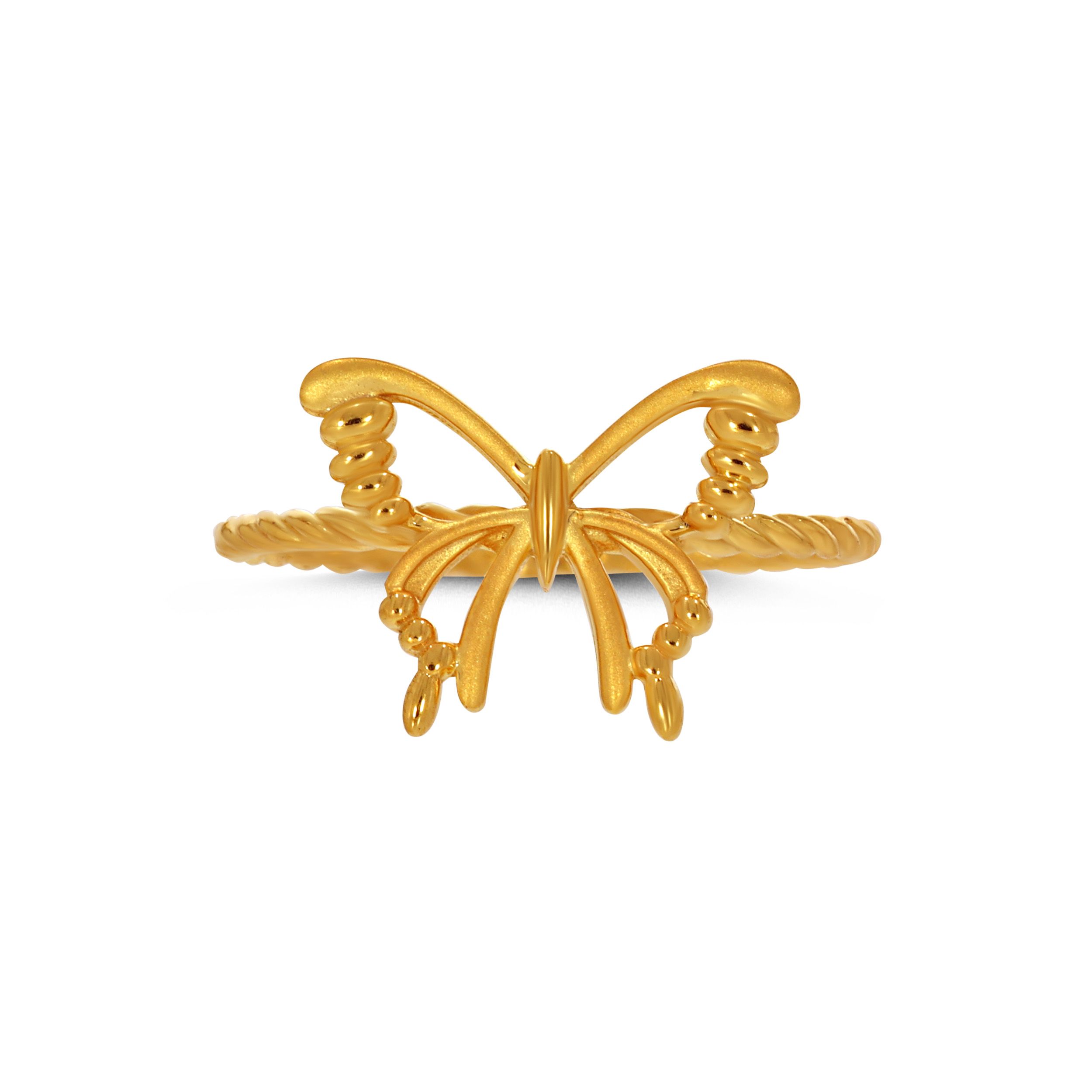 Dragonfly Drift Gold Ring alternate view 1