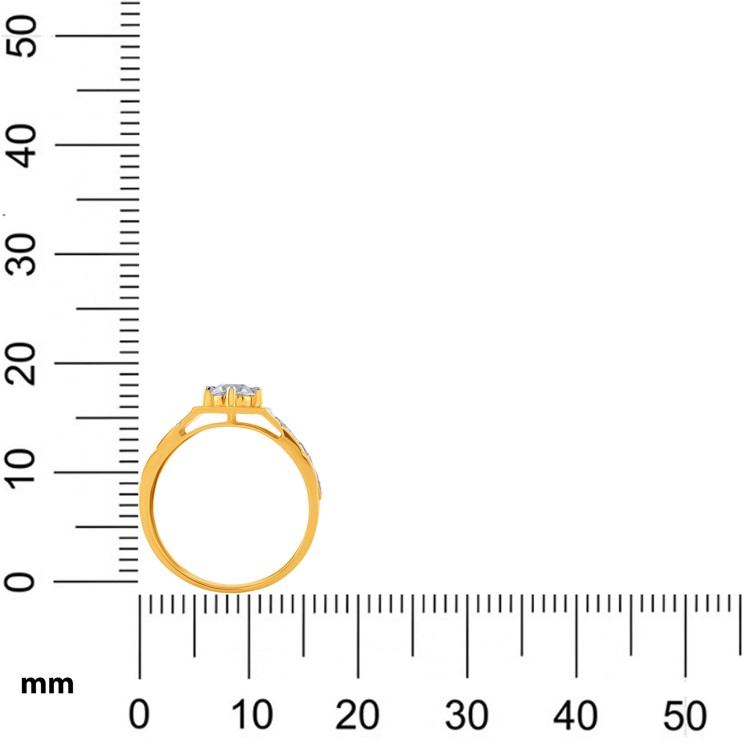 GeoCore Solitaire Men's Diamond Ring - Senco Gold and Diamonds