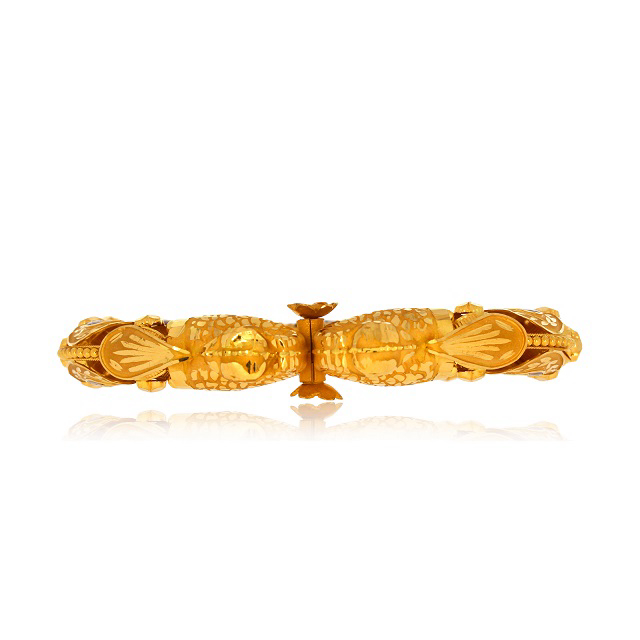 Eternal Grace Gold Bangle - Senco Gold and Diamonds