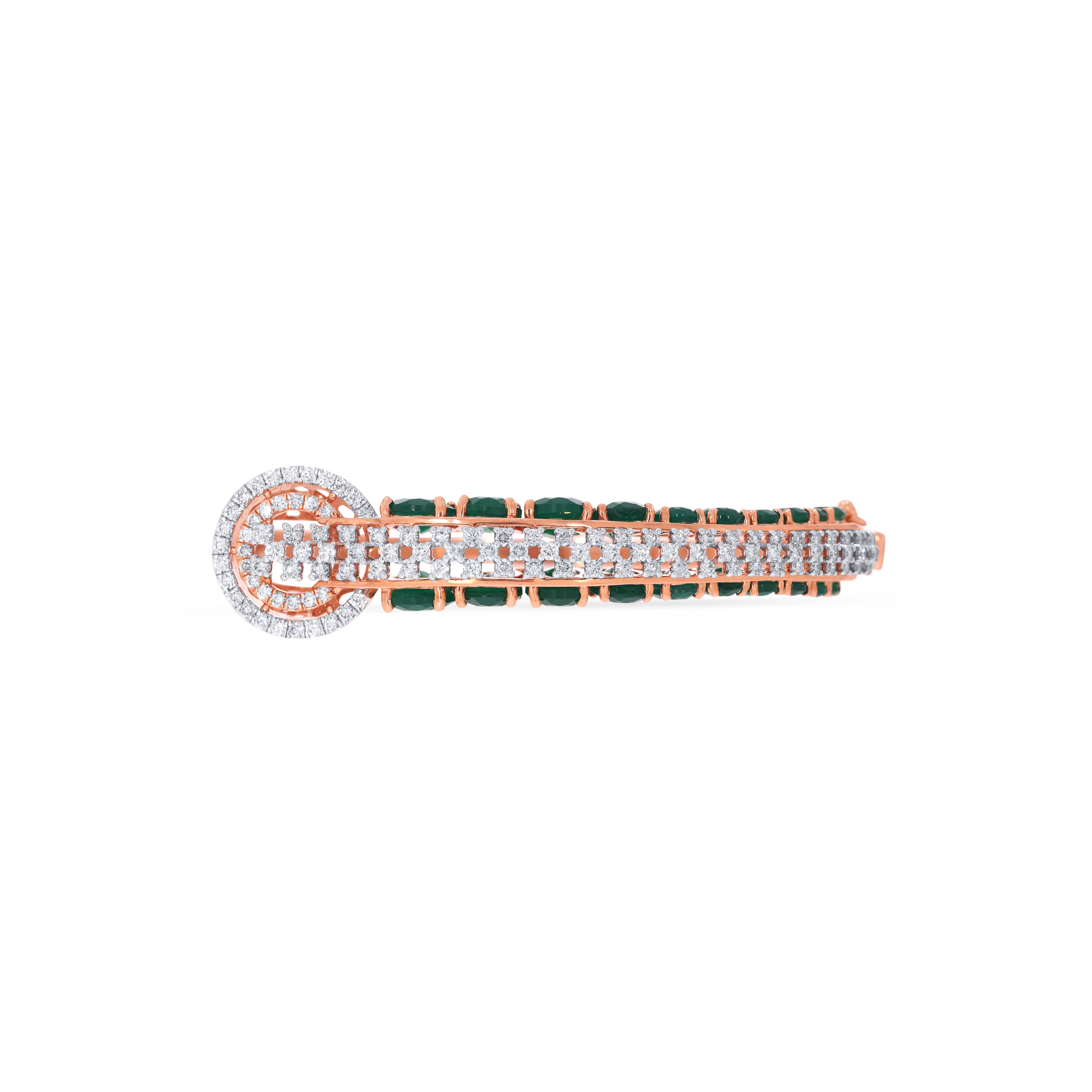 14K Rose Gold Diamond Bracelet-DBR-D000729575 - Senco Gold and Diamonds
