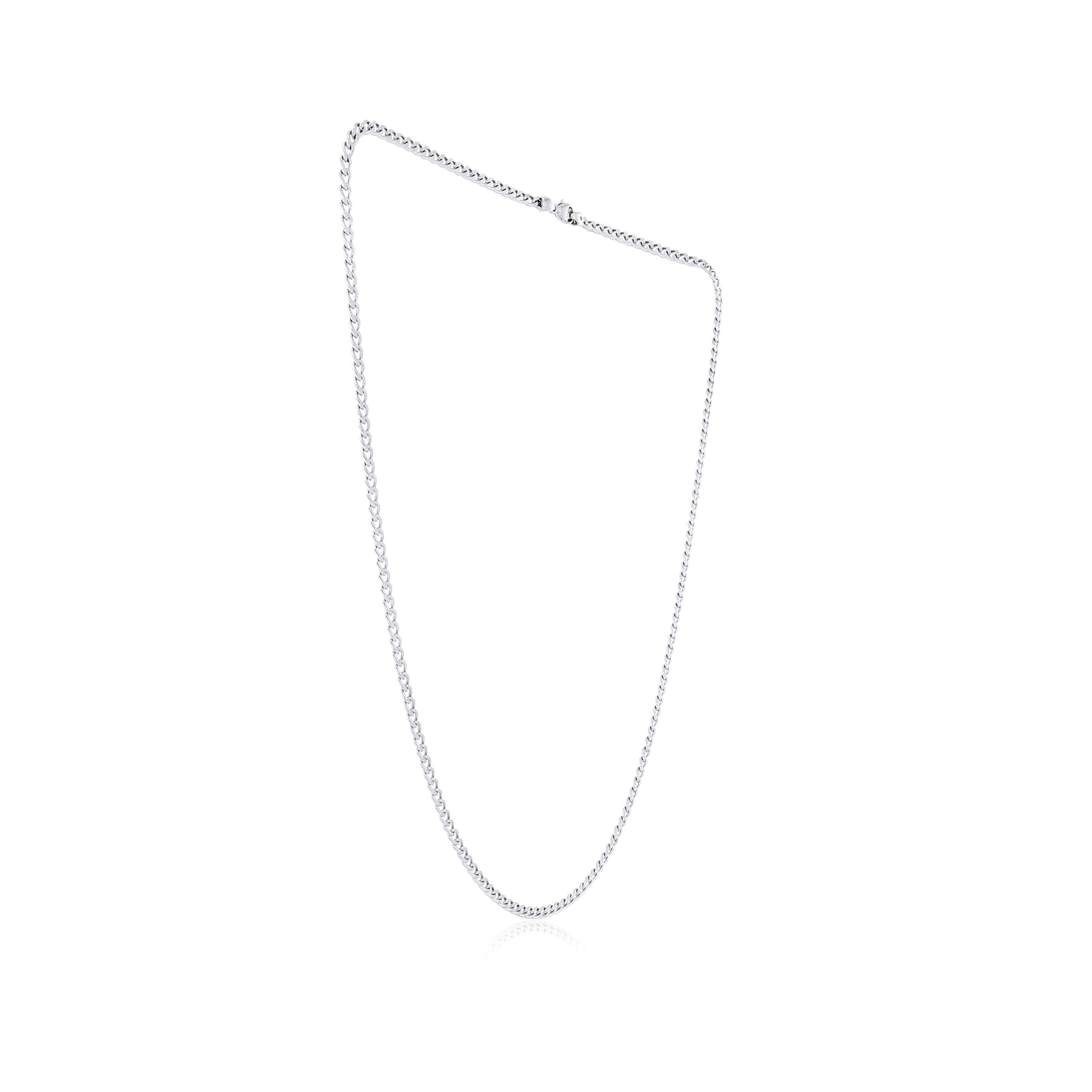 Groovy Shine Men Platinum Chain - Senco Gold and Diamonds