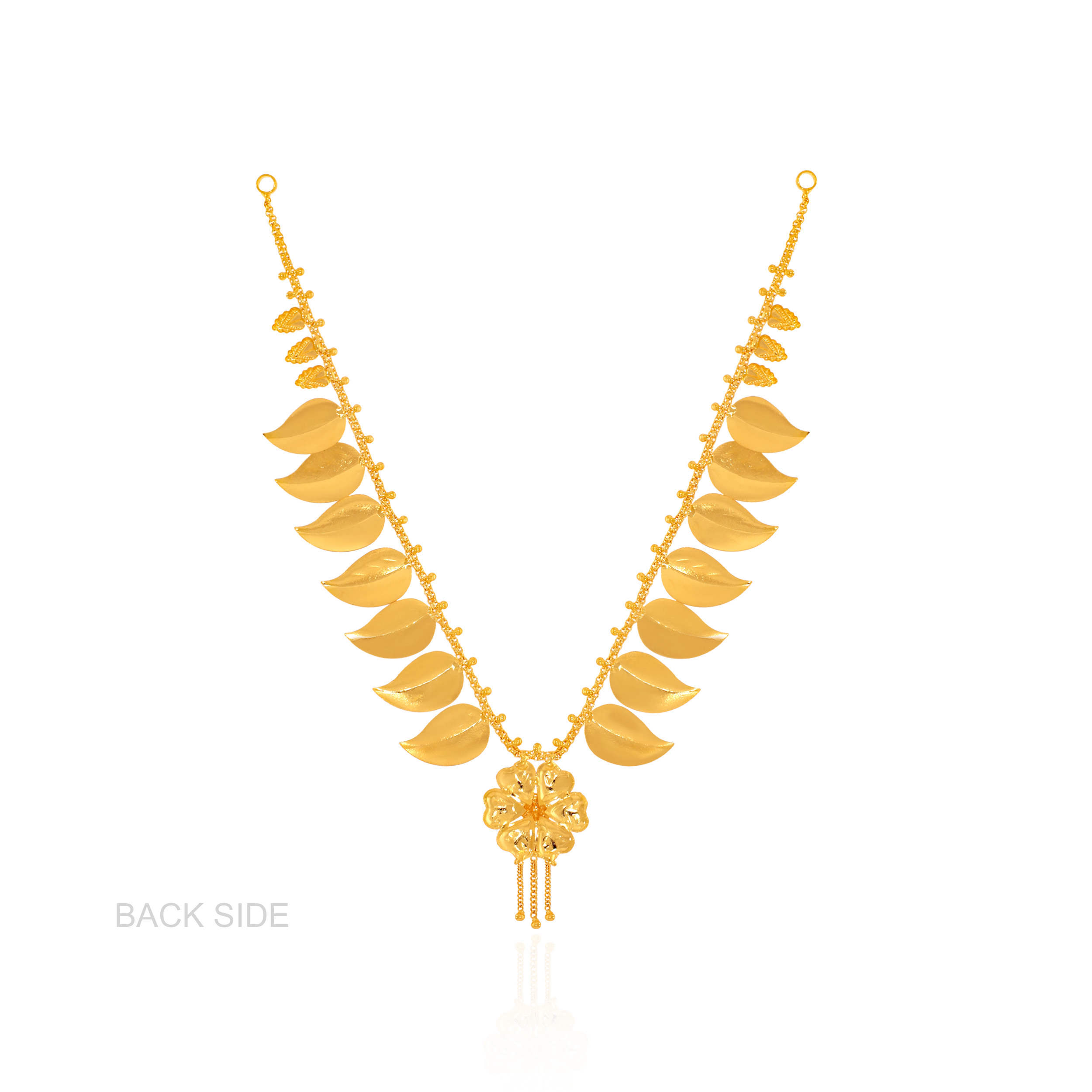 Foliage and Bloom Gold Necklace - Senco Gold and Diamonds