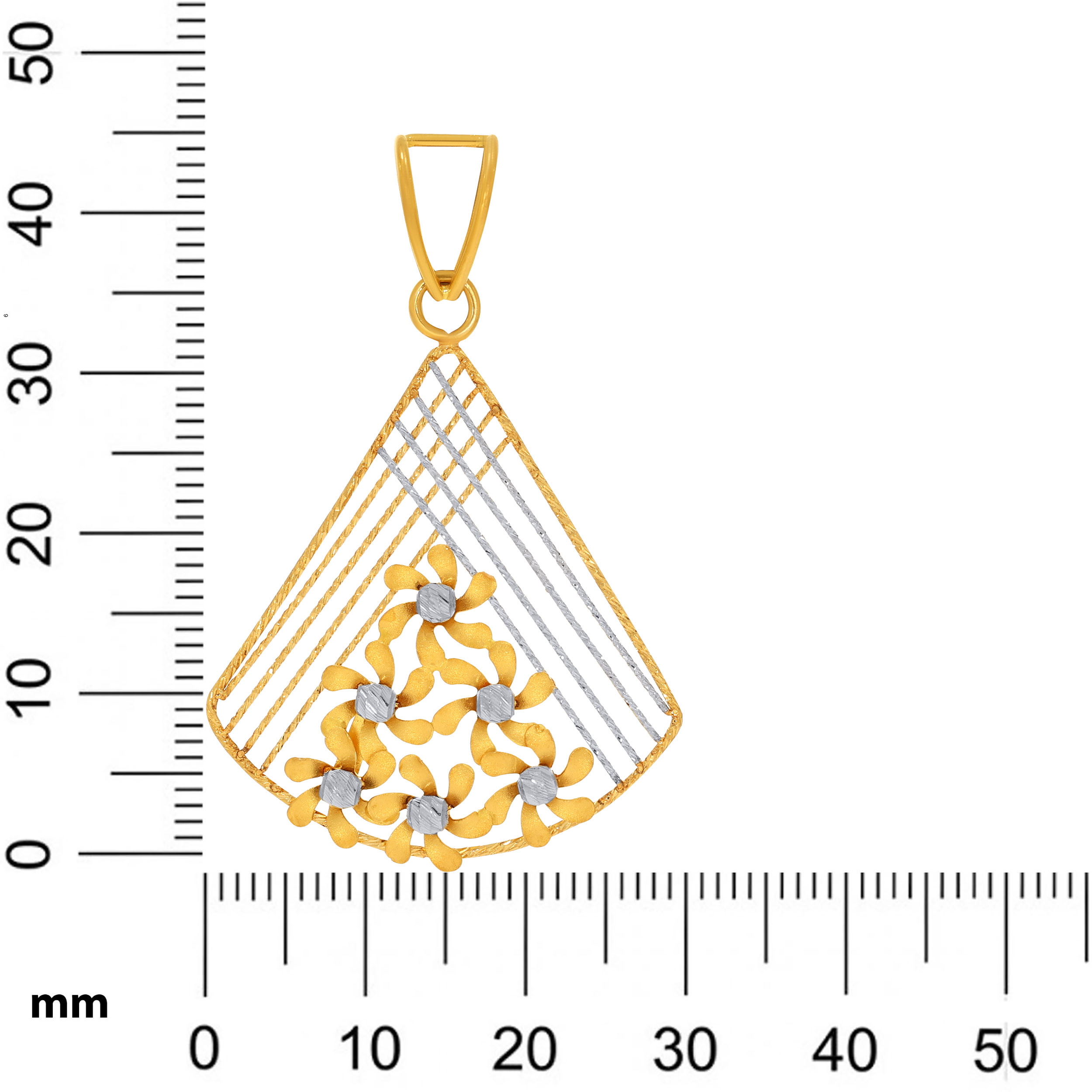 22K Yellow Gold Pendant-GPN-D000717193 - Senco Gold and Diamonds