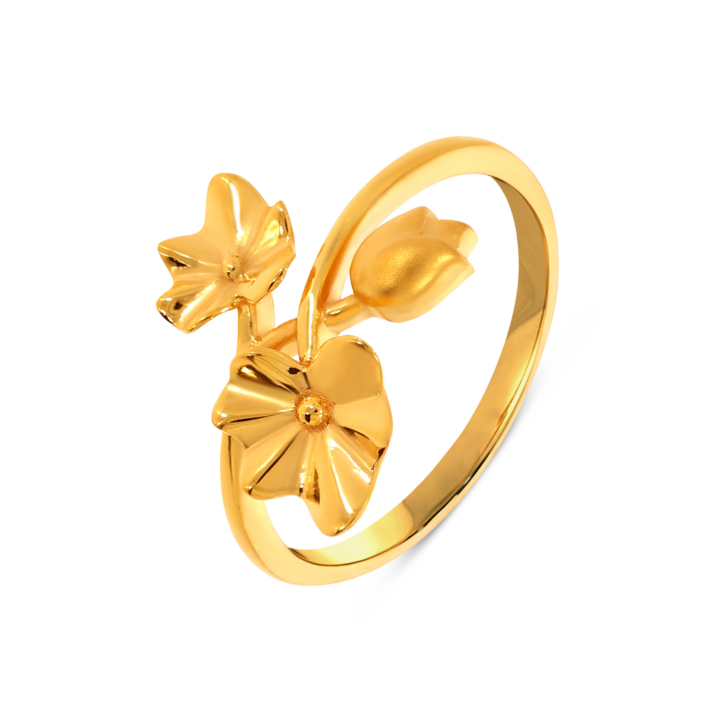 22K Yellow Gold Ring-GLR-SAD0005738 - Senco Gold and Diamonds