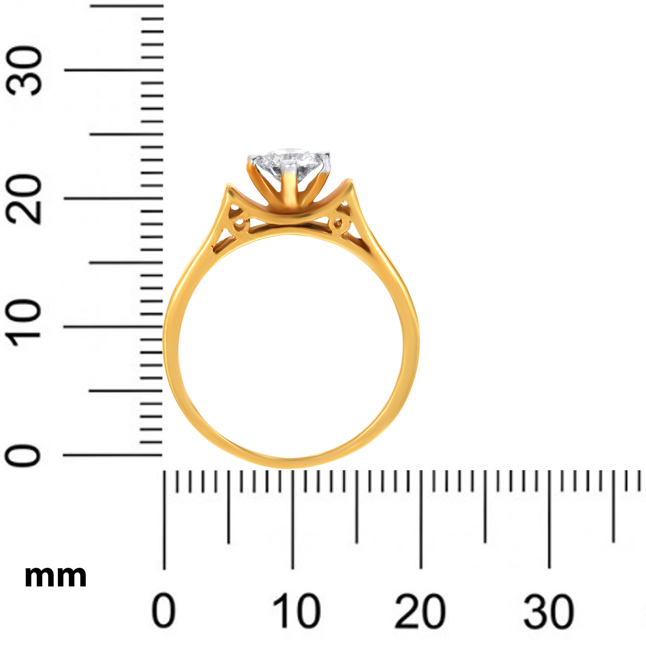 Charismatic Ravine Solitaire Ring - Senco Gold and Diamonds
