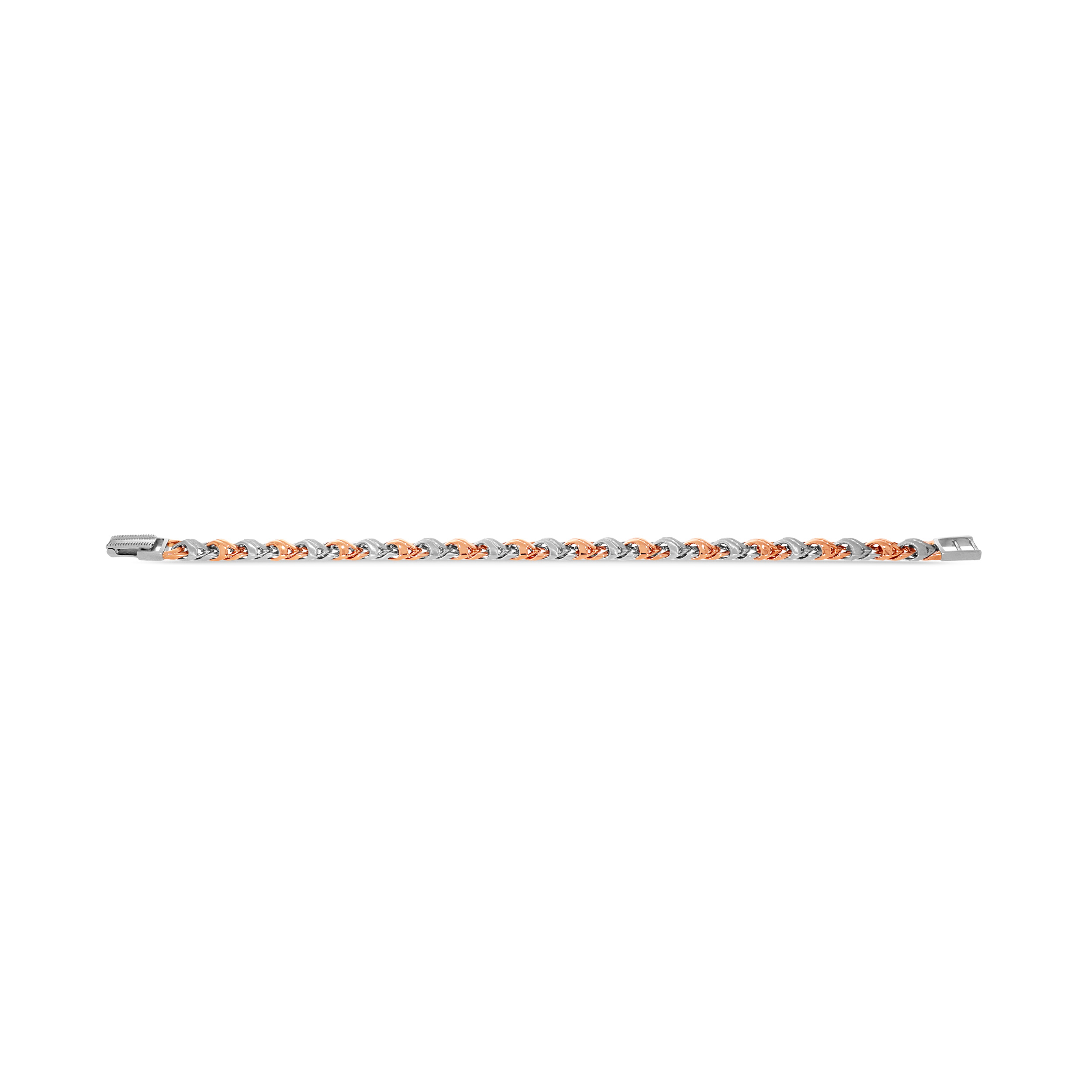 Woven Strength Platinum Men's Wristlet - Senco Gold and Diamonds