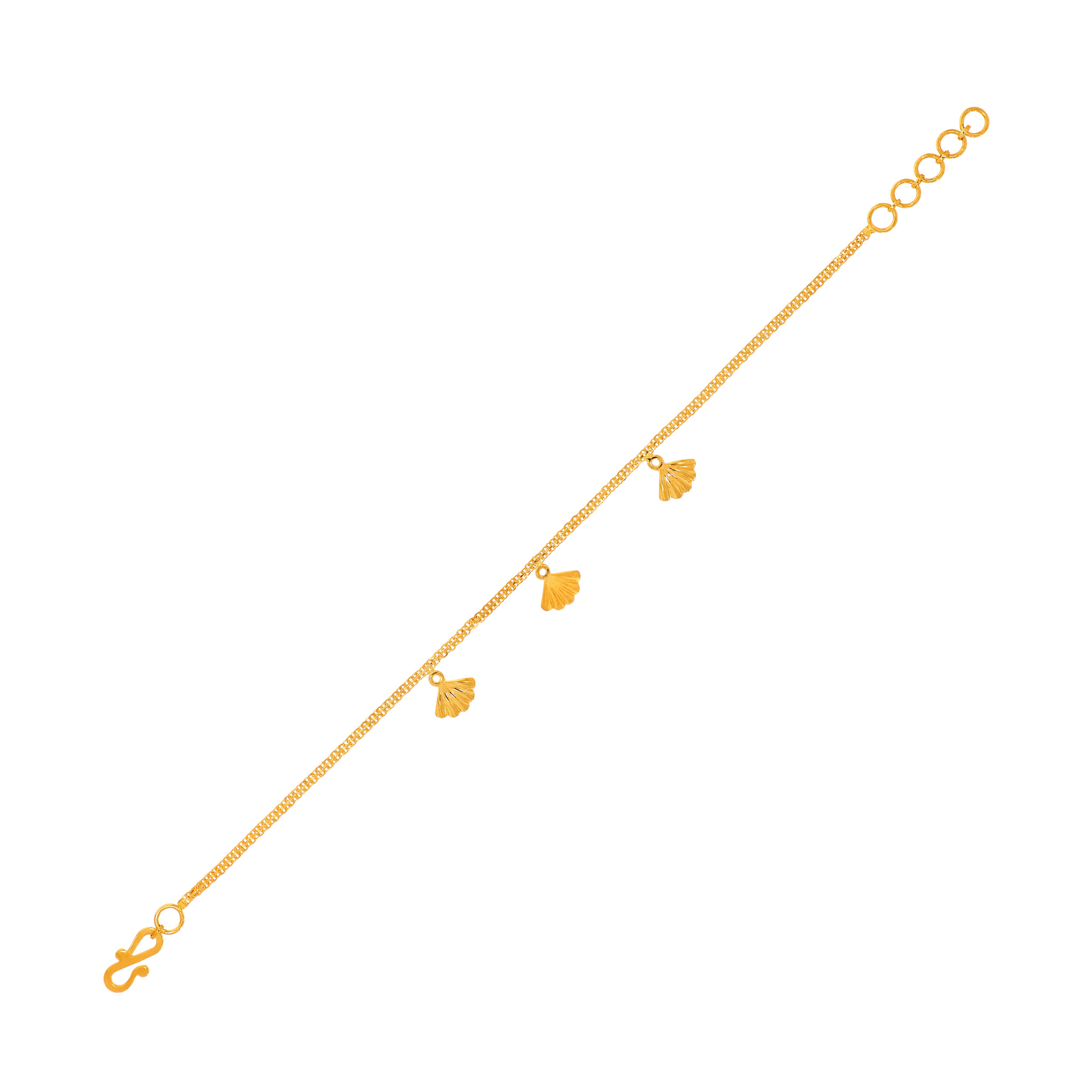22K Yellow Gold Bracelet-GWL-SAD0003545 - Senco Gold and Diamonds