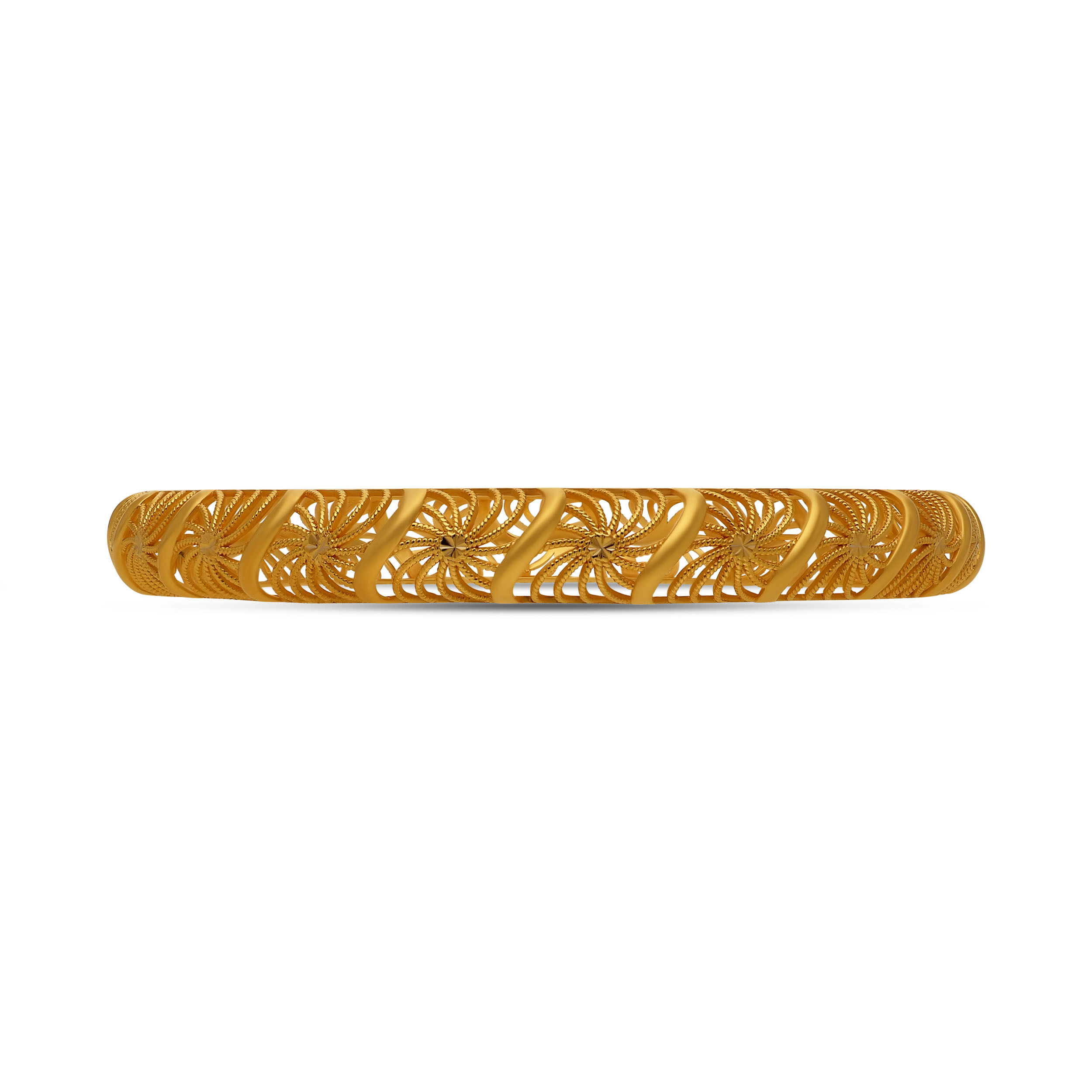 Twirl of Light Gold Churi - Senco Gold and Diamonds