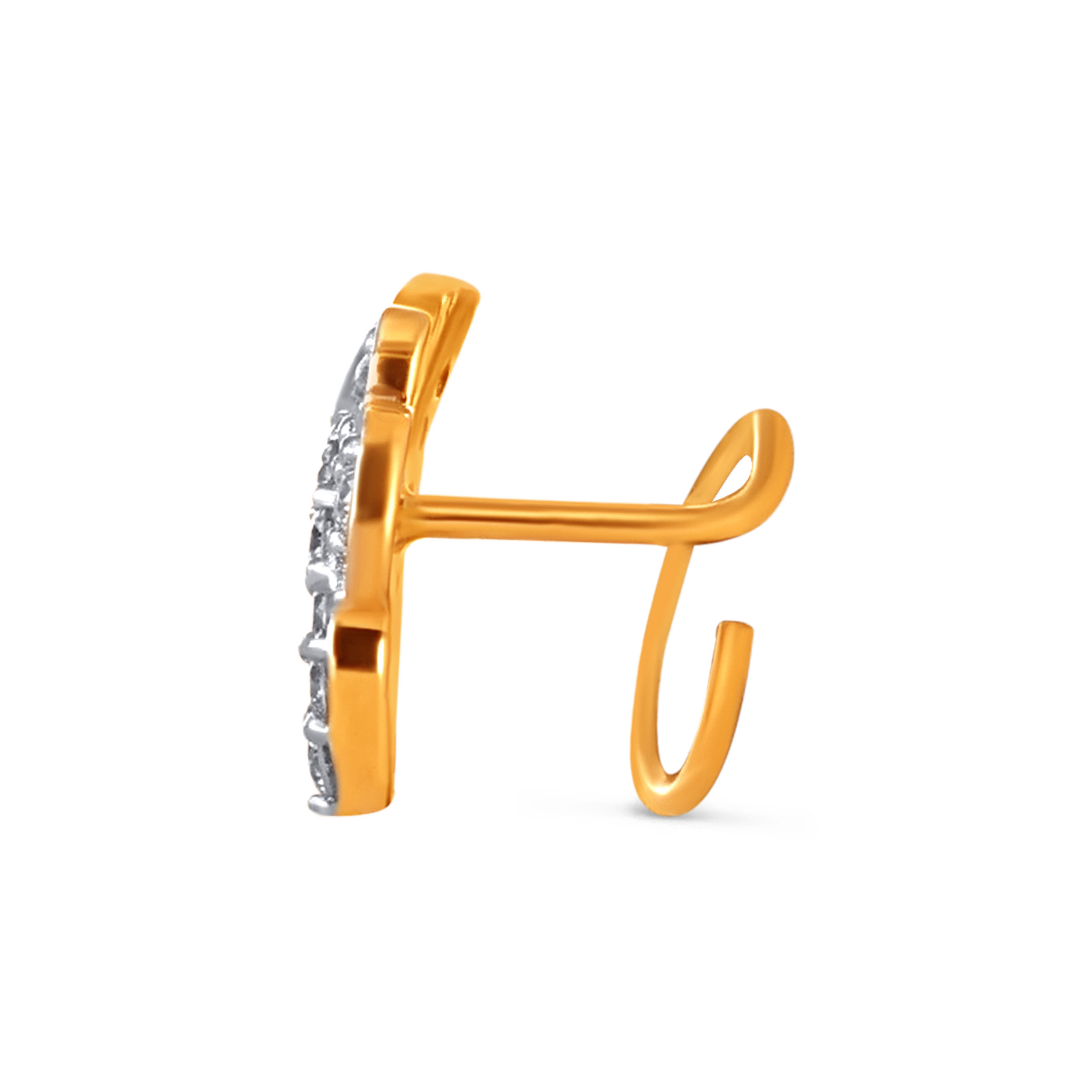 Whisper Of Sparkle Diamond Nose Pin - Senco Gold and Diamonds