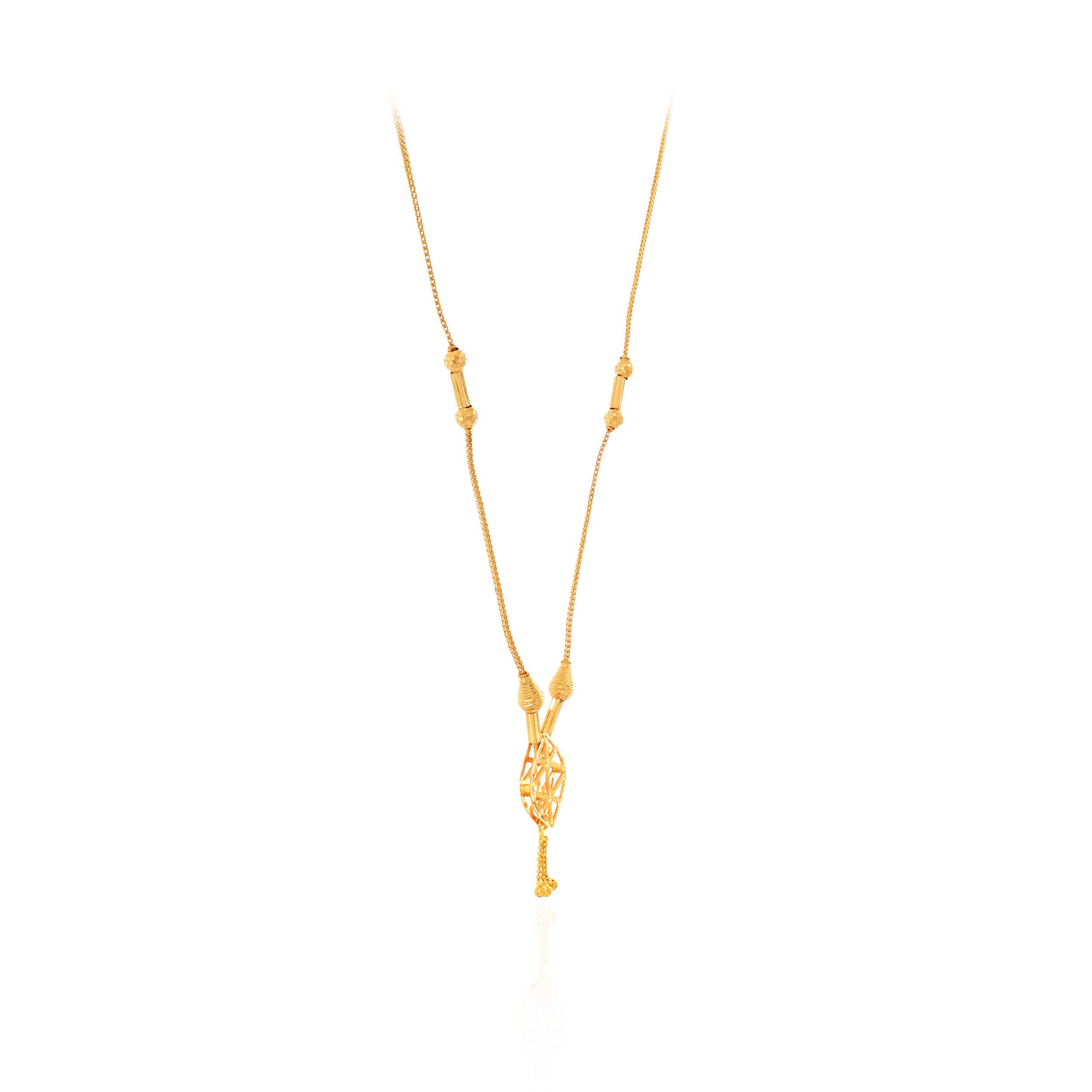 Worldly Beauty Gold Chain Pendant - Senco Gold and Diamonds