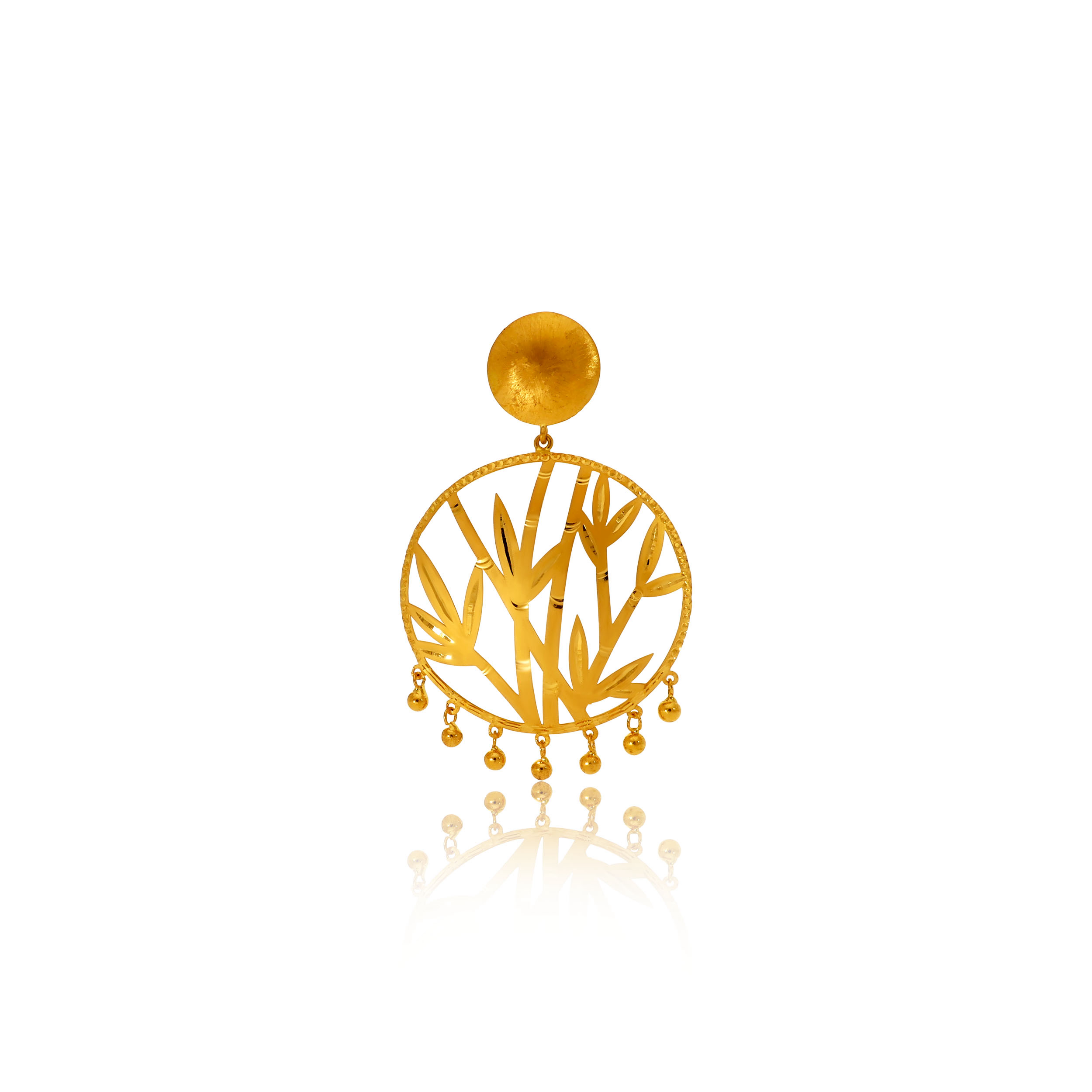 22K Yellow Gold Pendant-GPN-SAD0005607 - Senco Gold and Diamonds