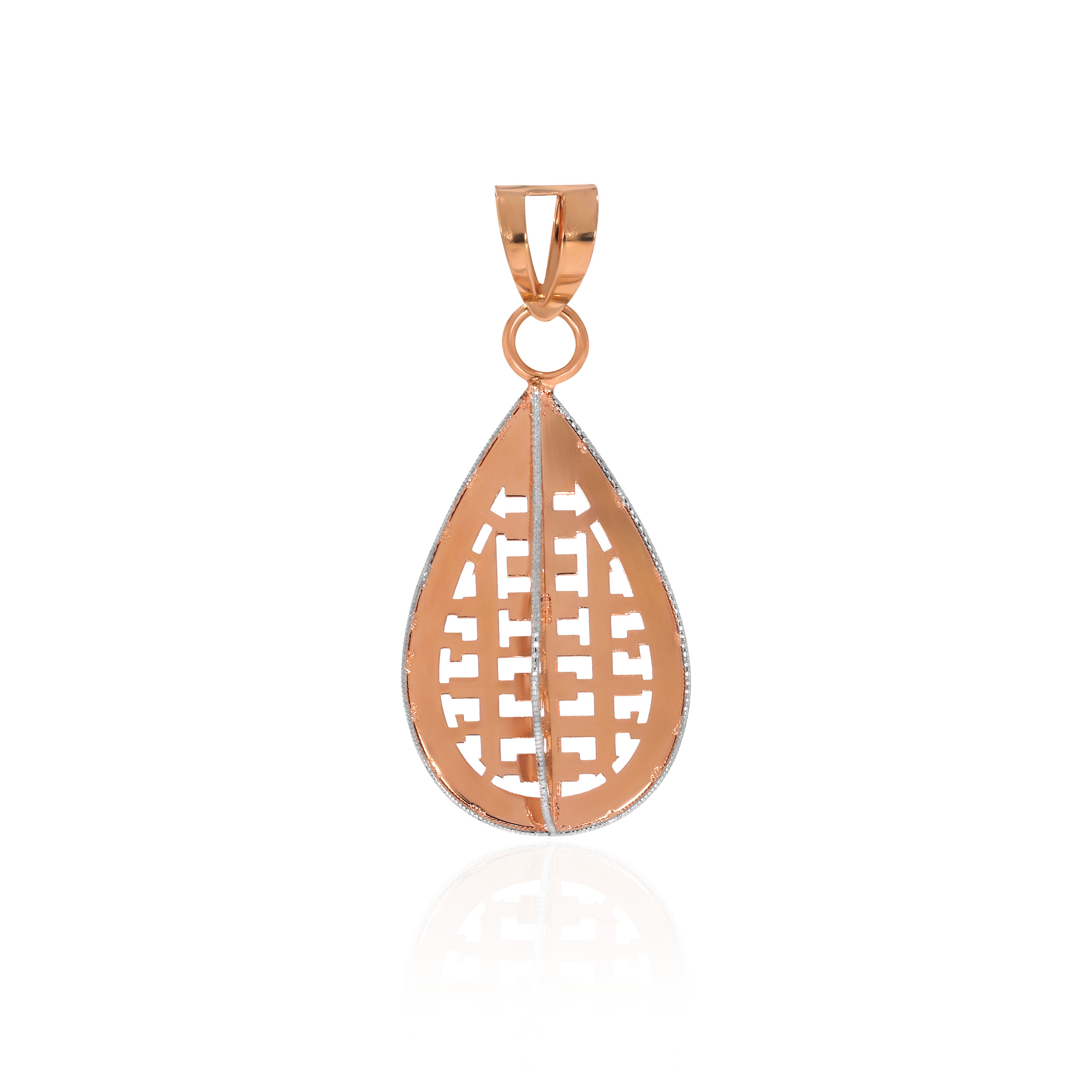 18K Yellow Gold Fancy Gold Pendant-GPN-D000721298 - Senco Gold and Diamonds