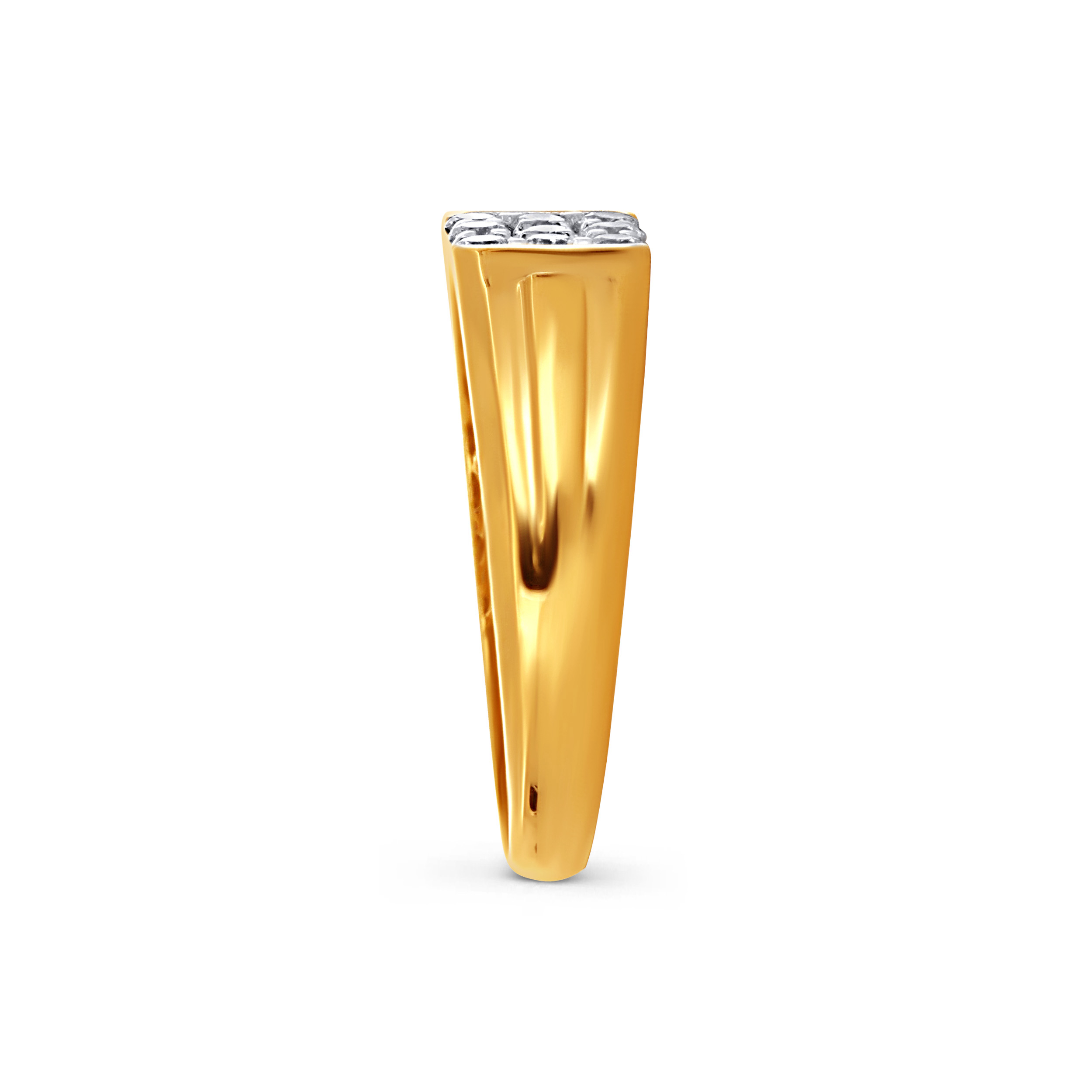 Linear Crest Men’s Diamond Ring - Senco Gold and Diamonds