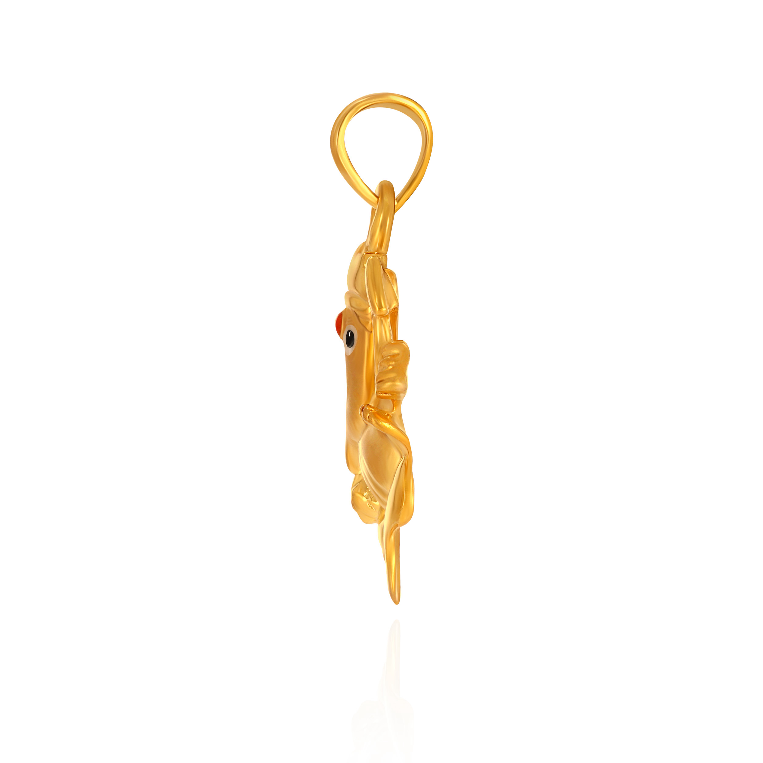 Radiant Baal Ganesh Gold Pendant - Senco Gold and Diamonds