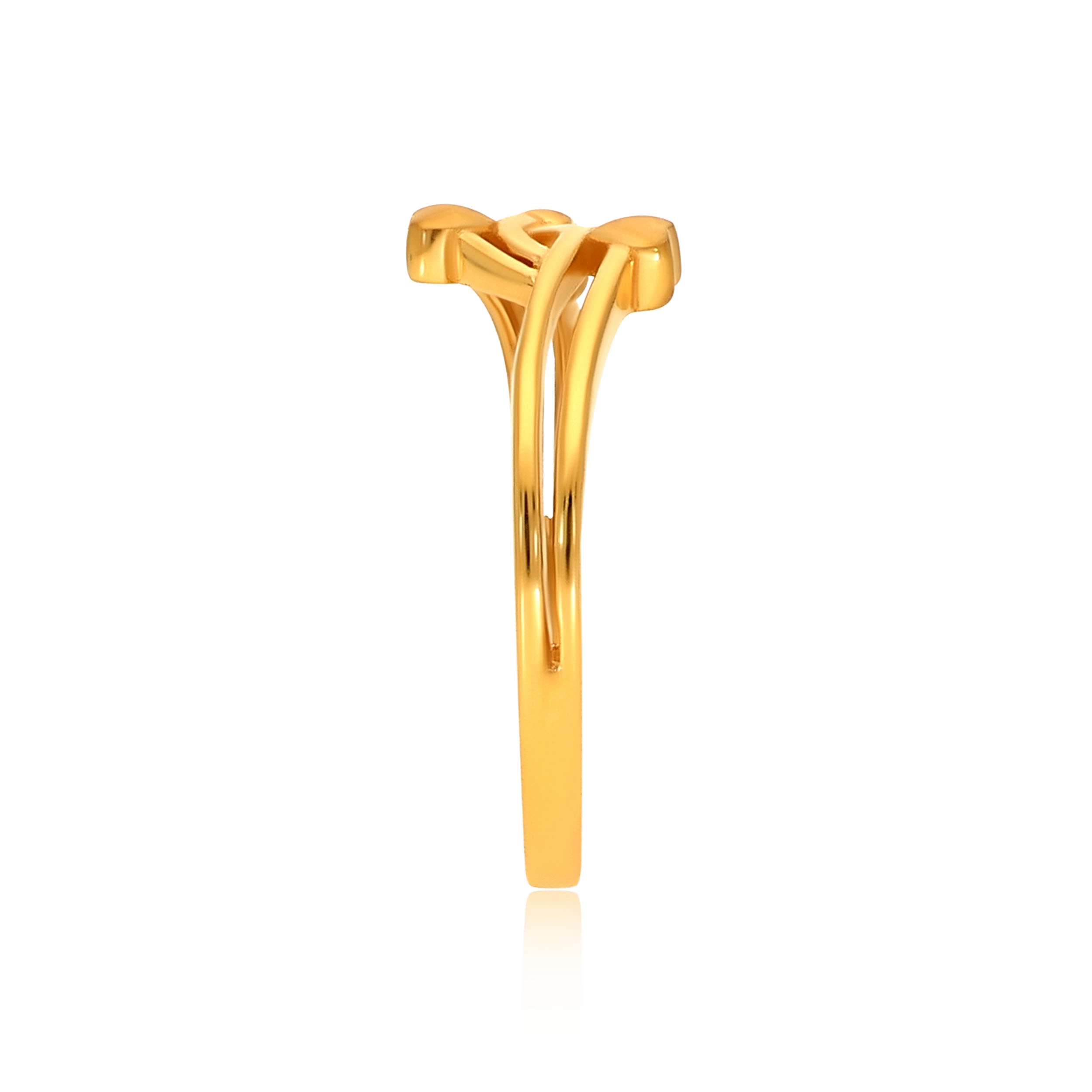 22K Yellow Gold Ring_GLR-SAD0001124 - Senco Gold and Diamonds