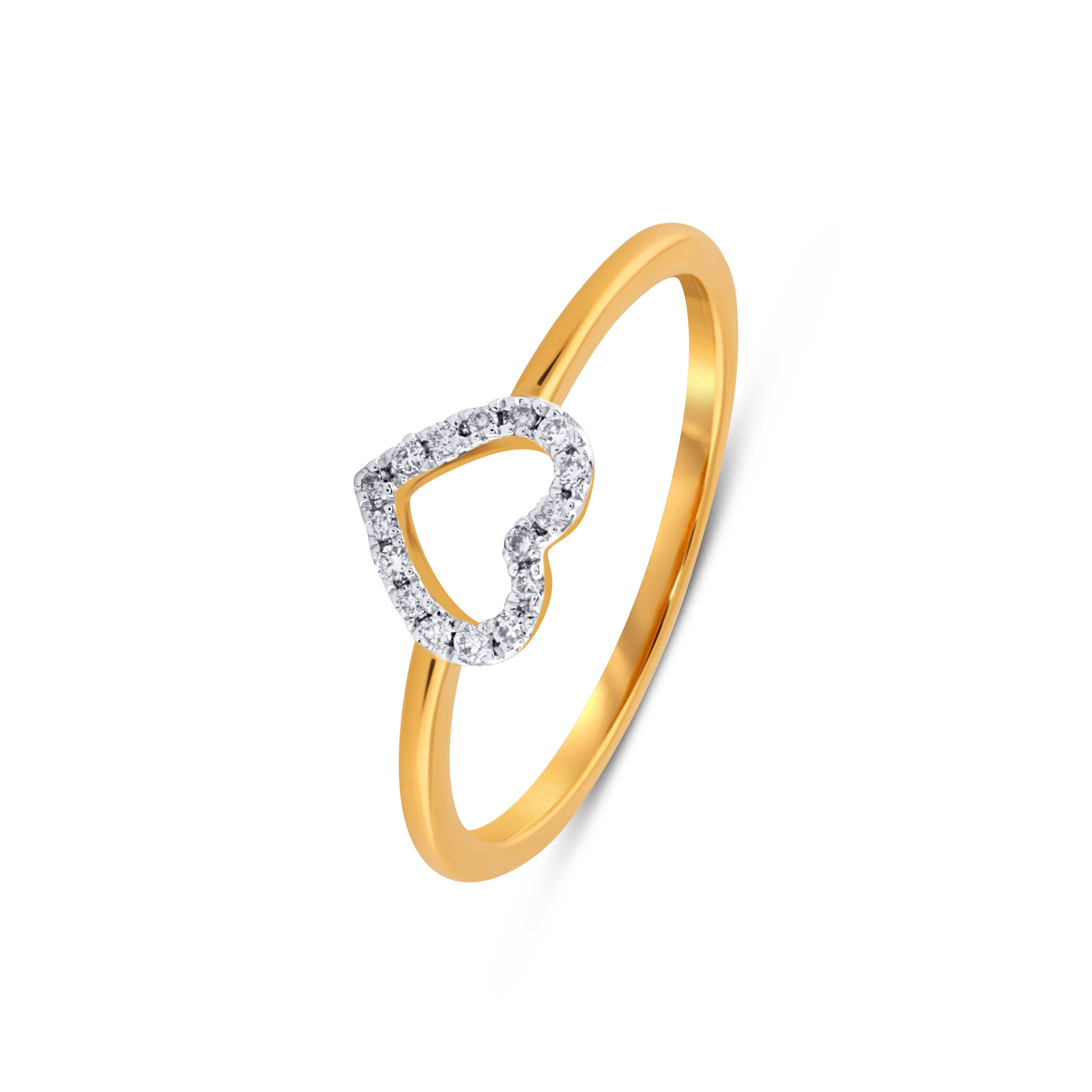 Heartfelt Sparkle Diamond Ring - Senco Gold and Diamonds