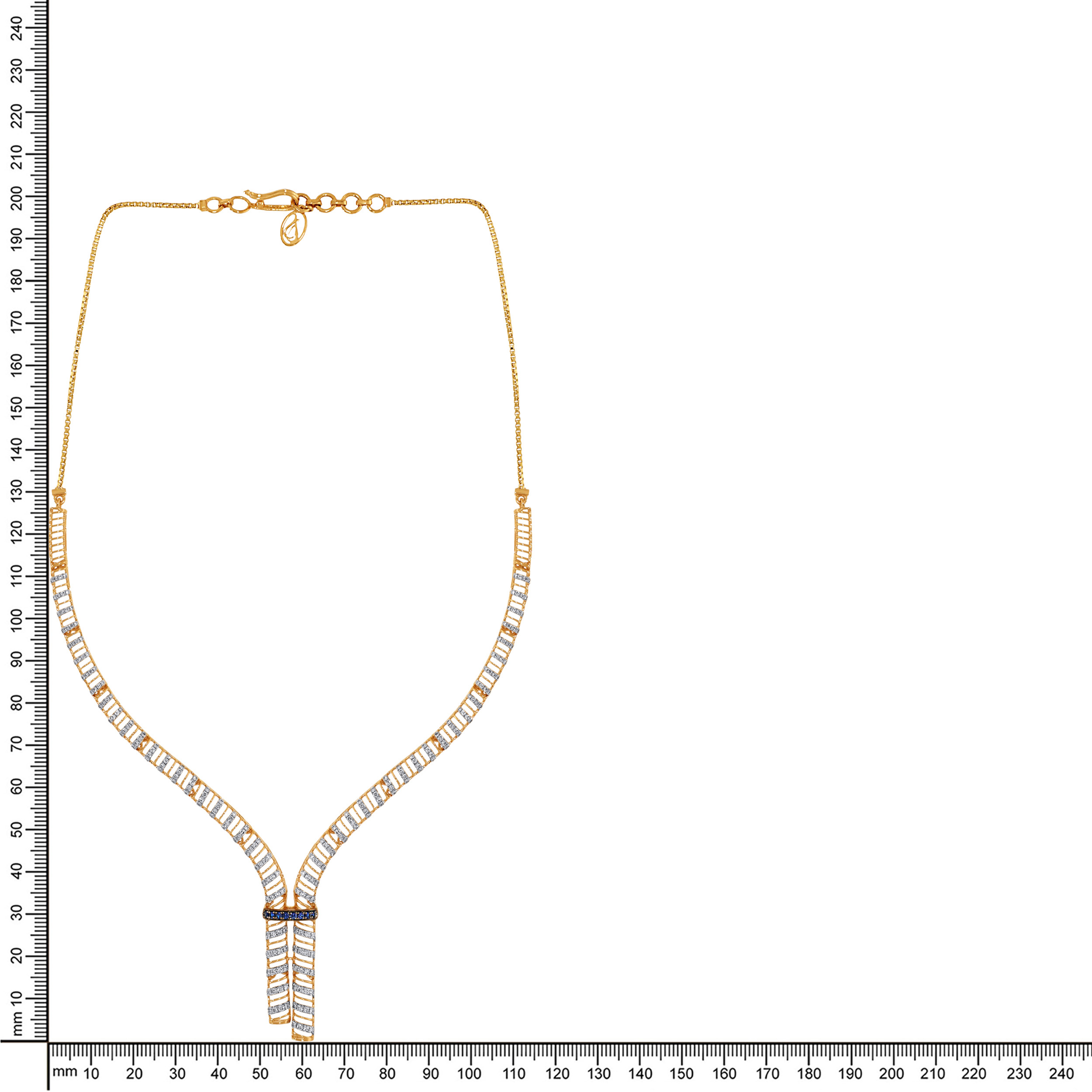 Eterna Form Diamond Necklace - Senco Gold and Diamonds