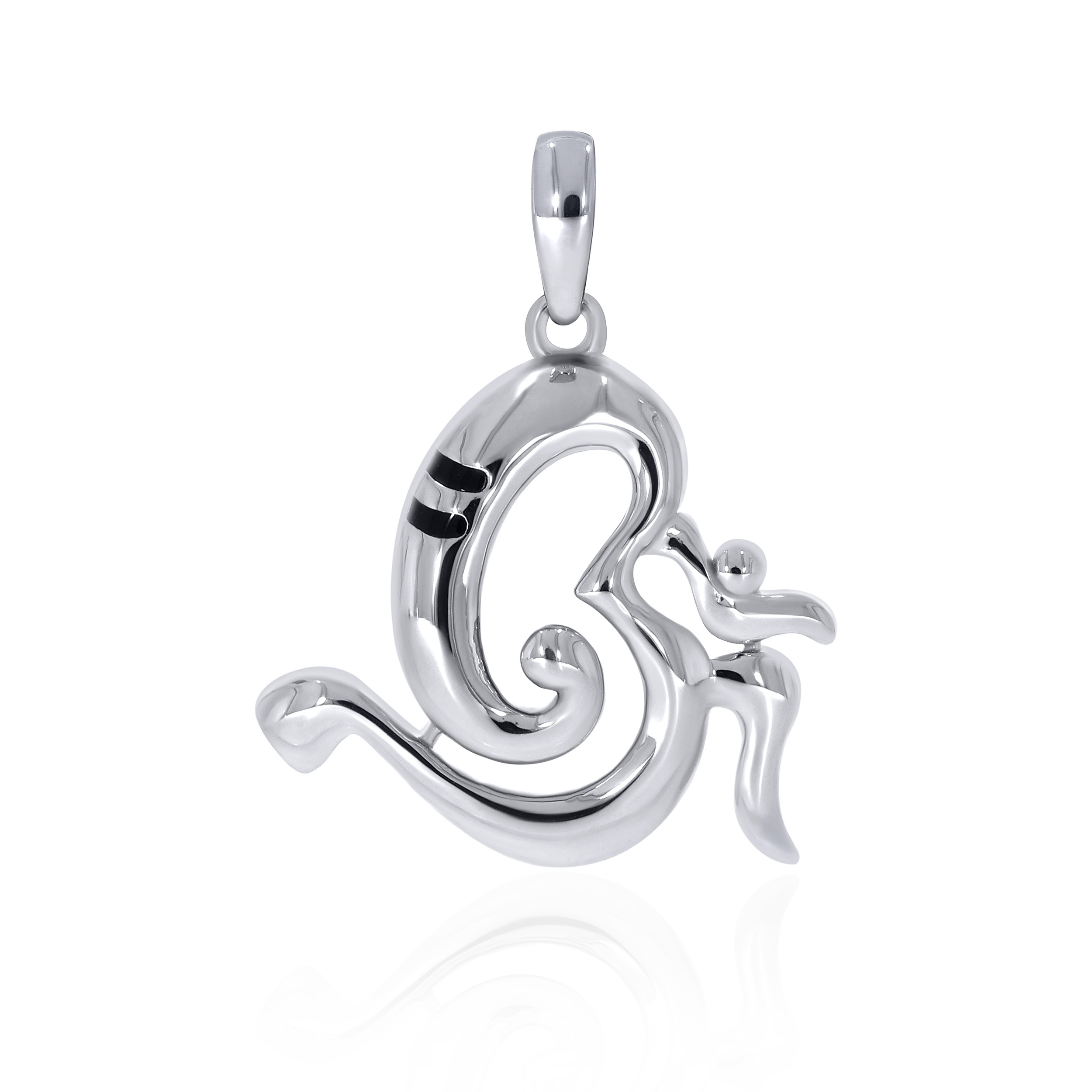 Sacred Platinum OM Pendant - Senco Gold and Diamonds