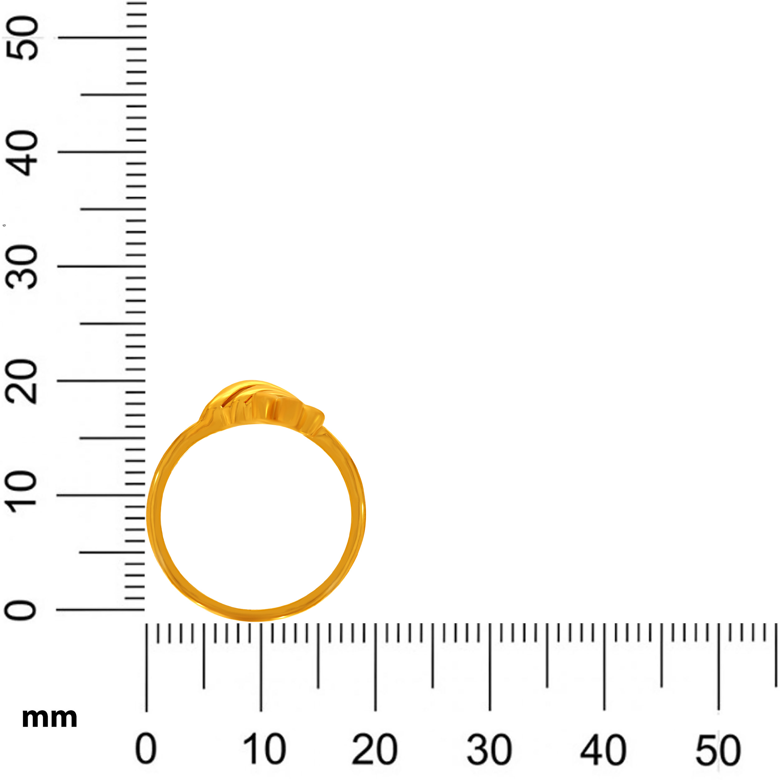 Botanical Finesse Gold Ring - Senco Gold and Diamonds