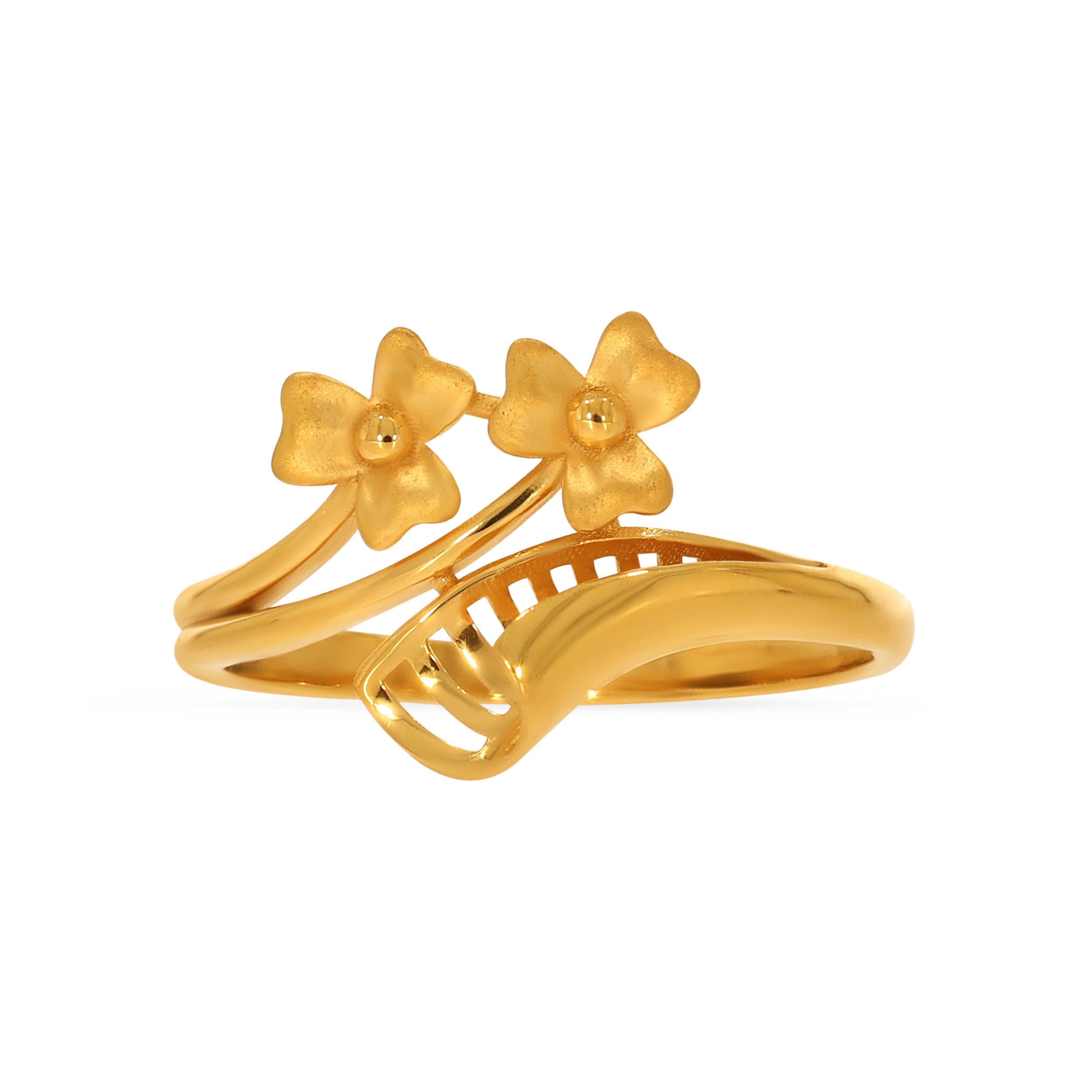 22K Yellow Gold Ring-GLR-D000133110 - Senco Gold and Diamonds
