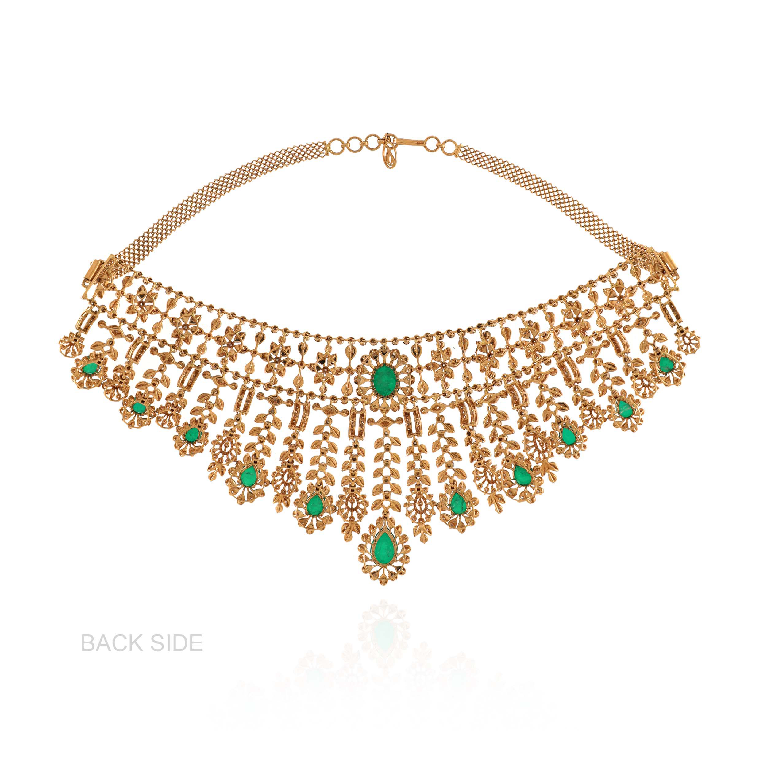 Briolette Bloom Diamond Necklace - Senco Gold and Diamonds