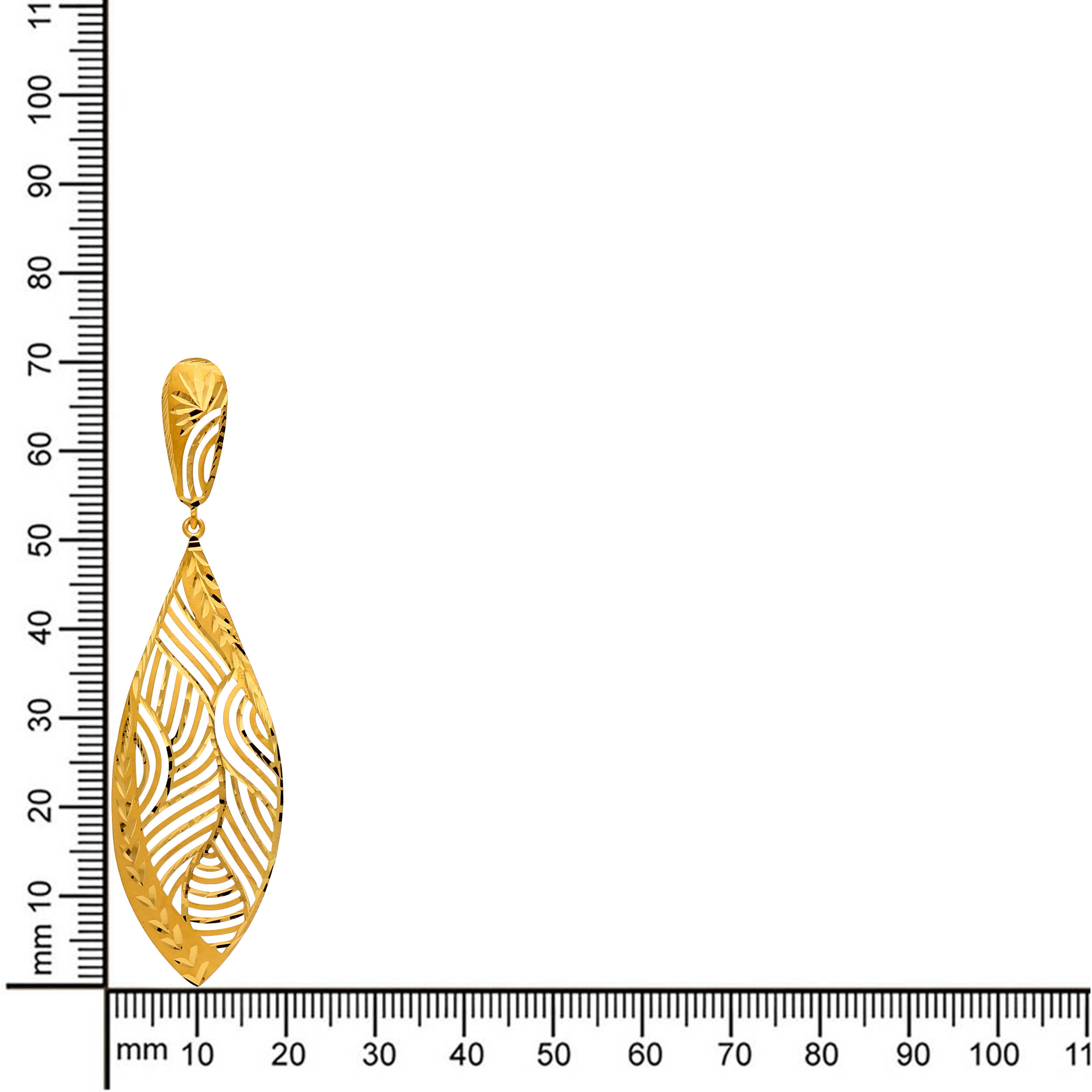 Lady Perfectionist Gold Earrings - Senco Gold and Diamonds