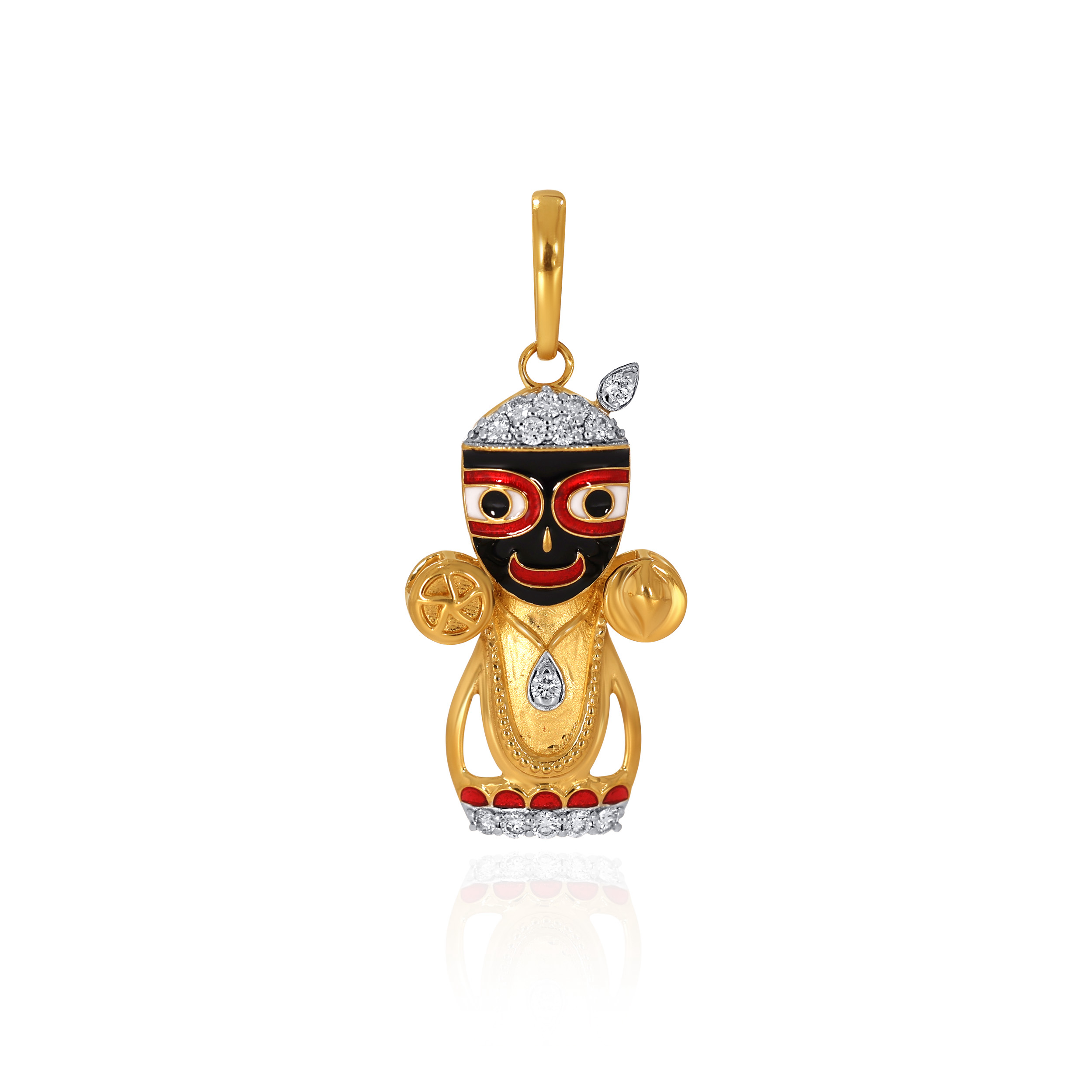 Celestial Symbol God Diamond Pendant - Senco Gold and Diamonds