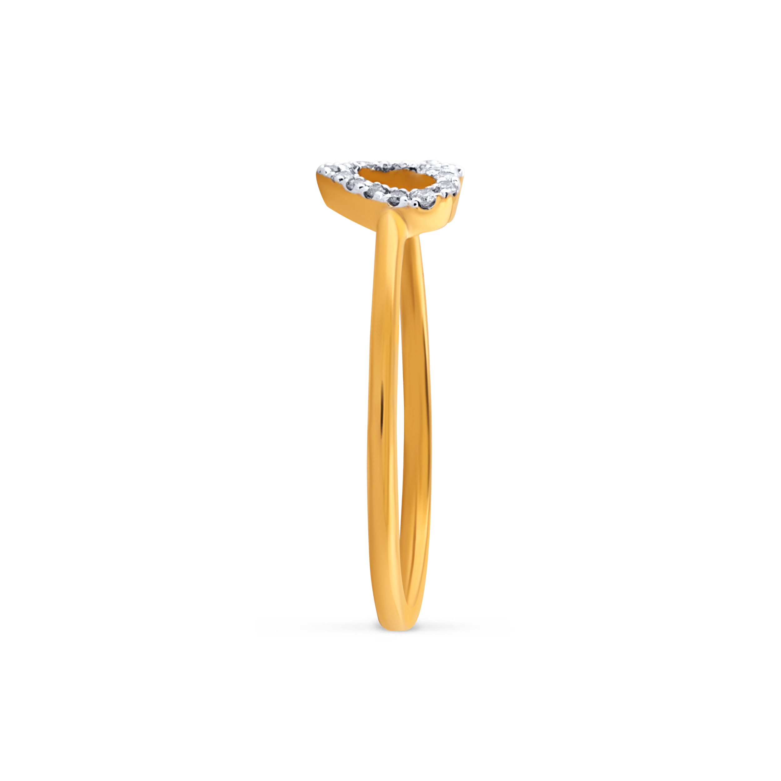 Heartfelt Sparkle Diamond Ring - Senco Gold and Diamonds