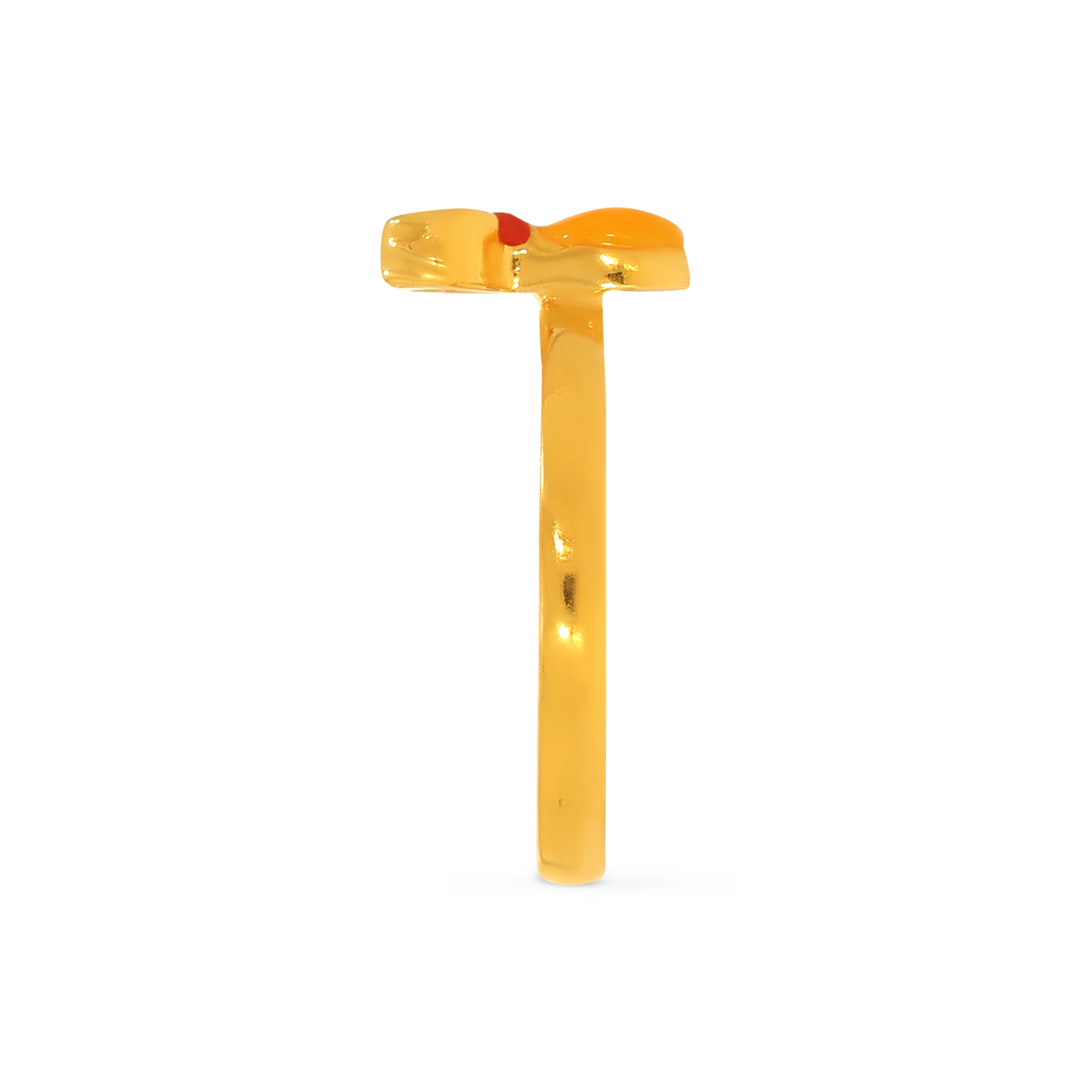 Cheerful Duck Kid's Gold Ring - Senco Gold and Diamonds