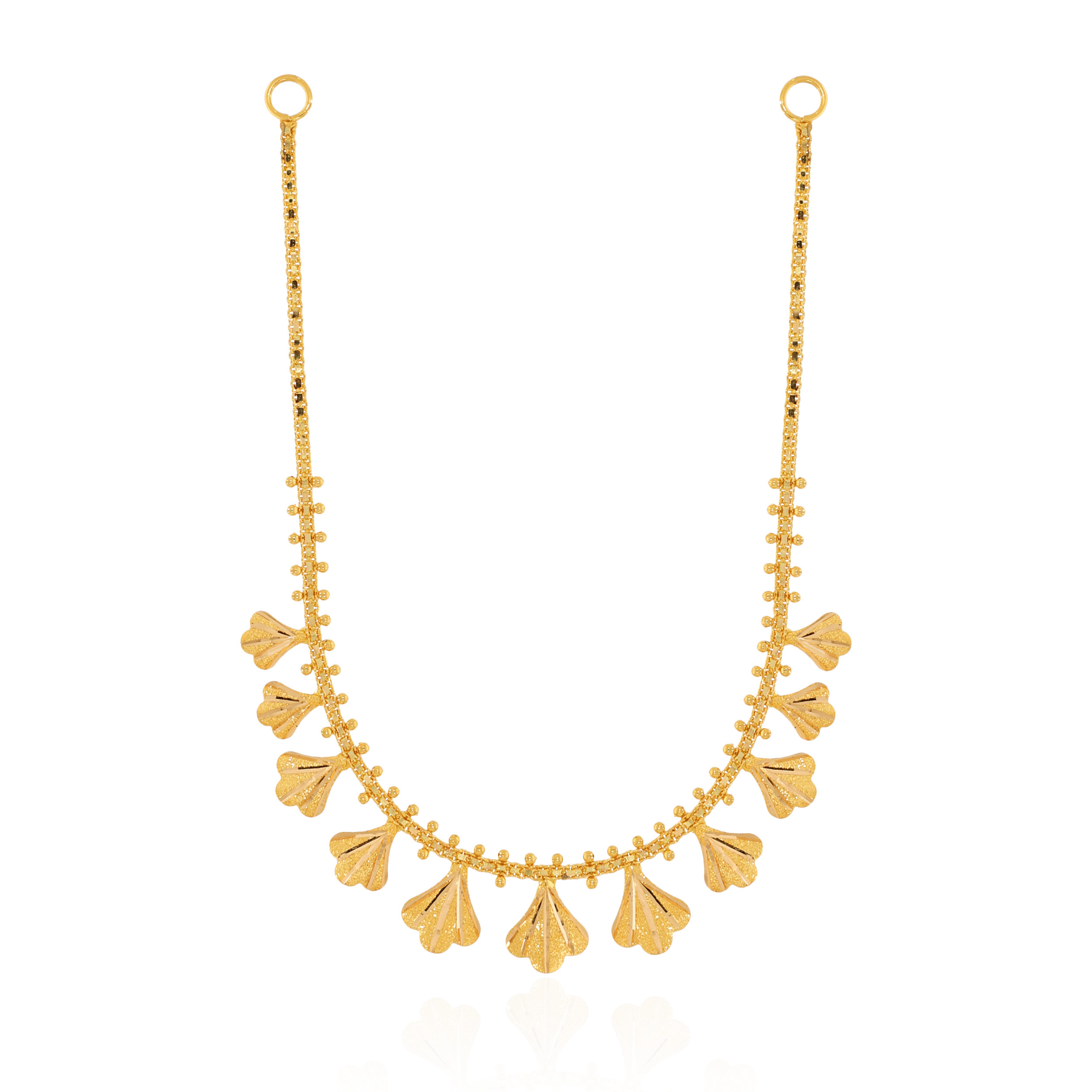 22K Yellow Gold Necklace-GN-D000709921 - Senco Gold and Diamonds