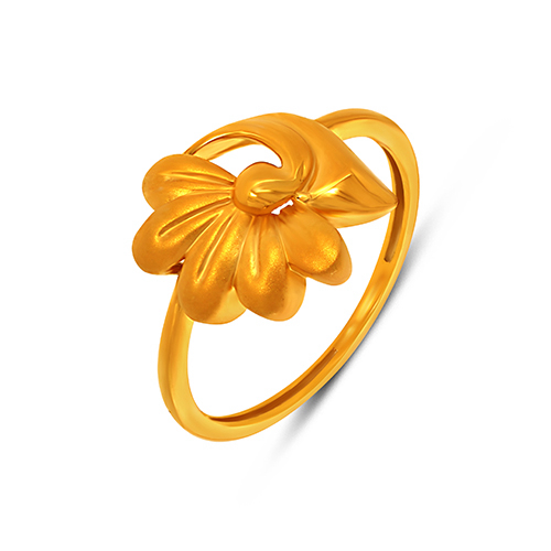 Aureate Bloom Gold Ring - Senco Gold and Diamonds