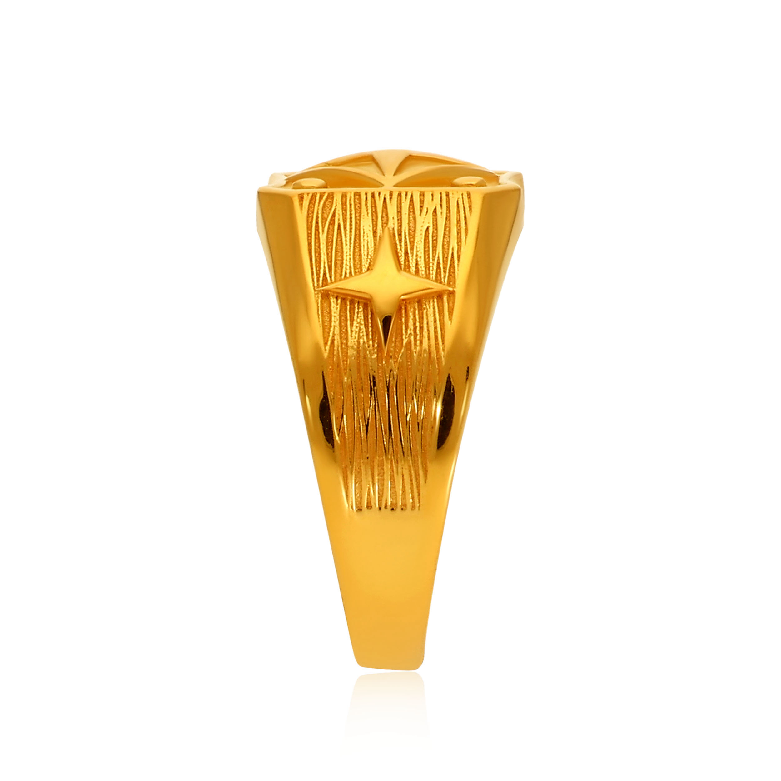 22K Yellow Gold Men Ring_GGR-SAD0006140 - Senco Gold and Diamonds