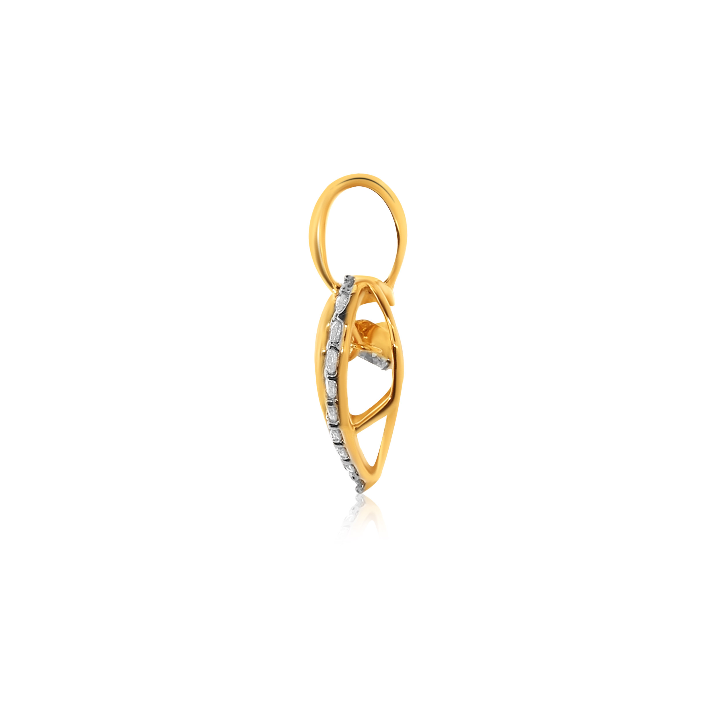 Chic Sweethearts Solitaire Pendant - Senco Gold and Diamonds
