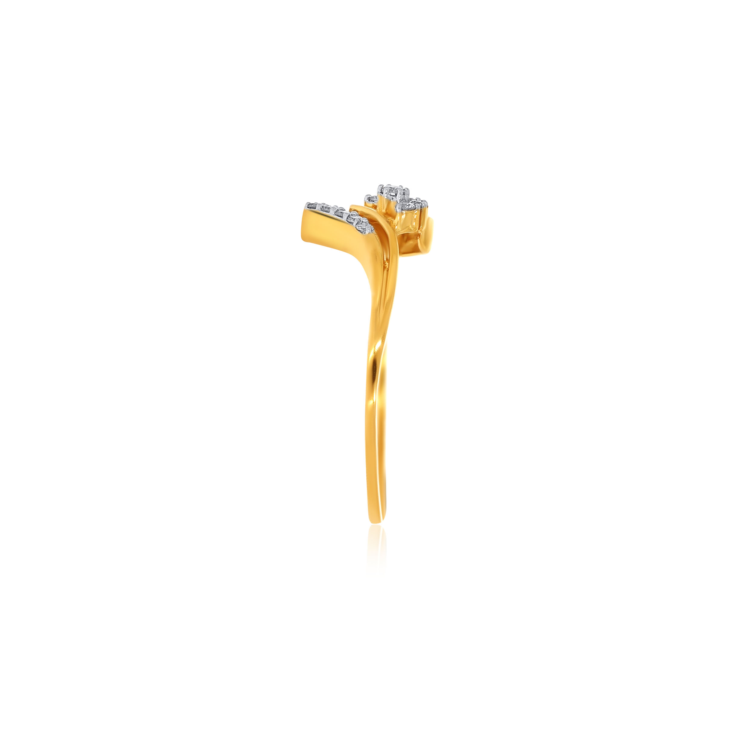 Floral Vibes Diamond Ring - Senco Gold and Diamonds