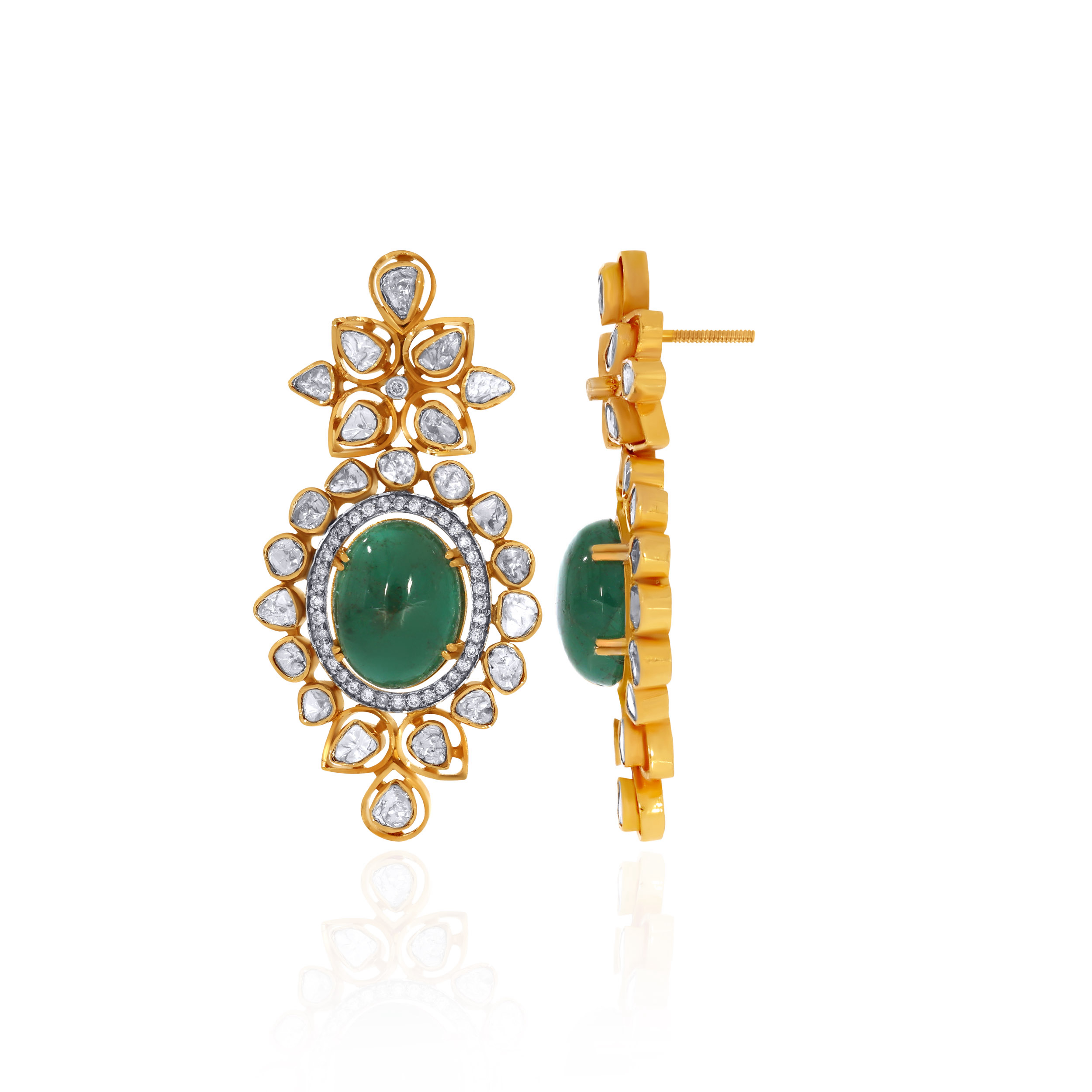 Luxora Grace Diamond Drop Earrings - Senco Gold and Diamonds
