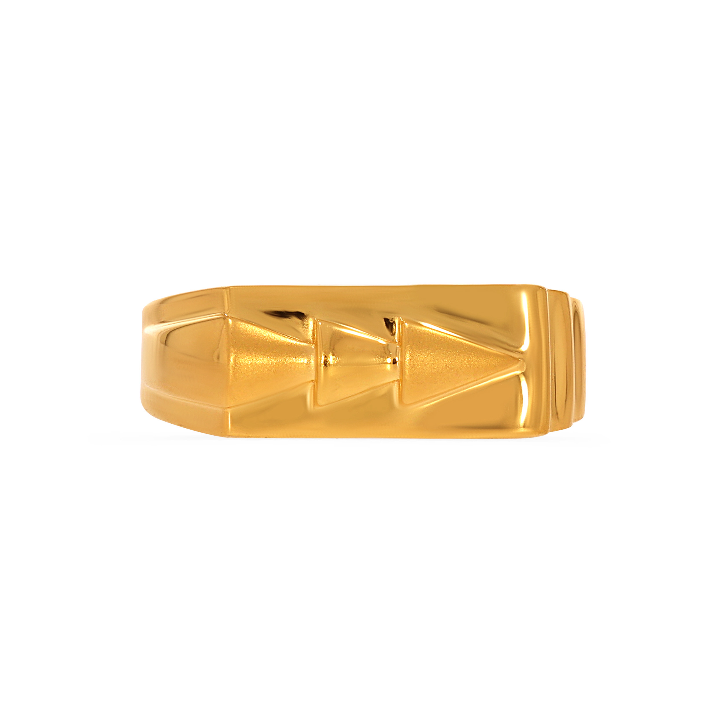 22K Yellow Gold Men Ring-GGR-D000649343 - Senco Gold and Diamonds