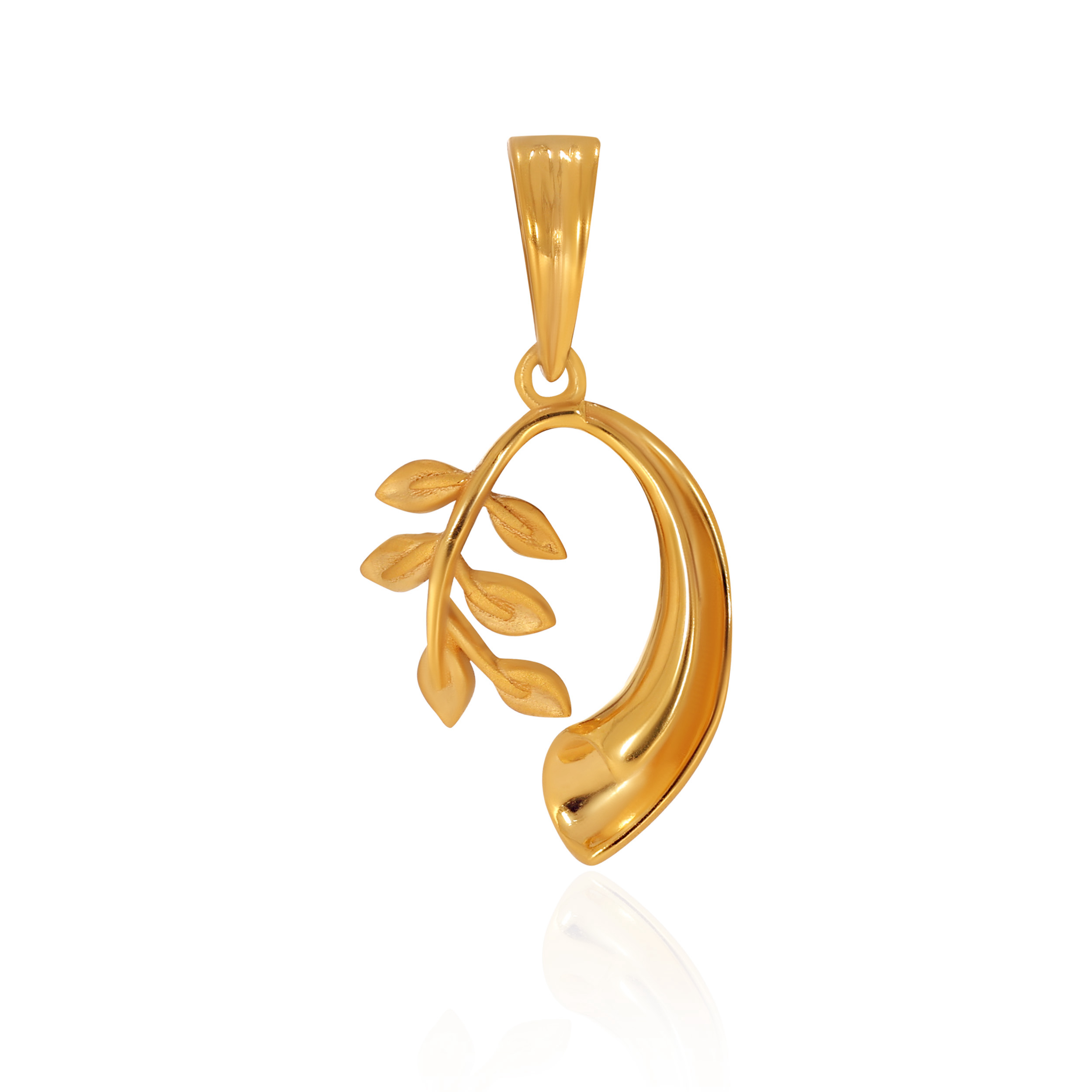 22K Yellow Gold Pendant-GPN-SAD0005197 - Senco Gold and Diamonds