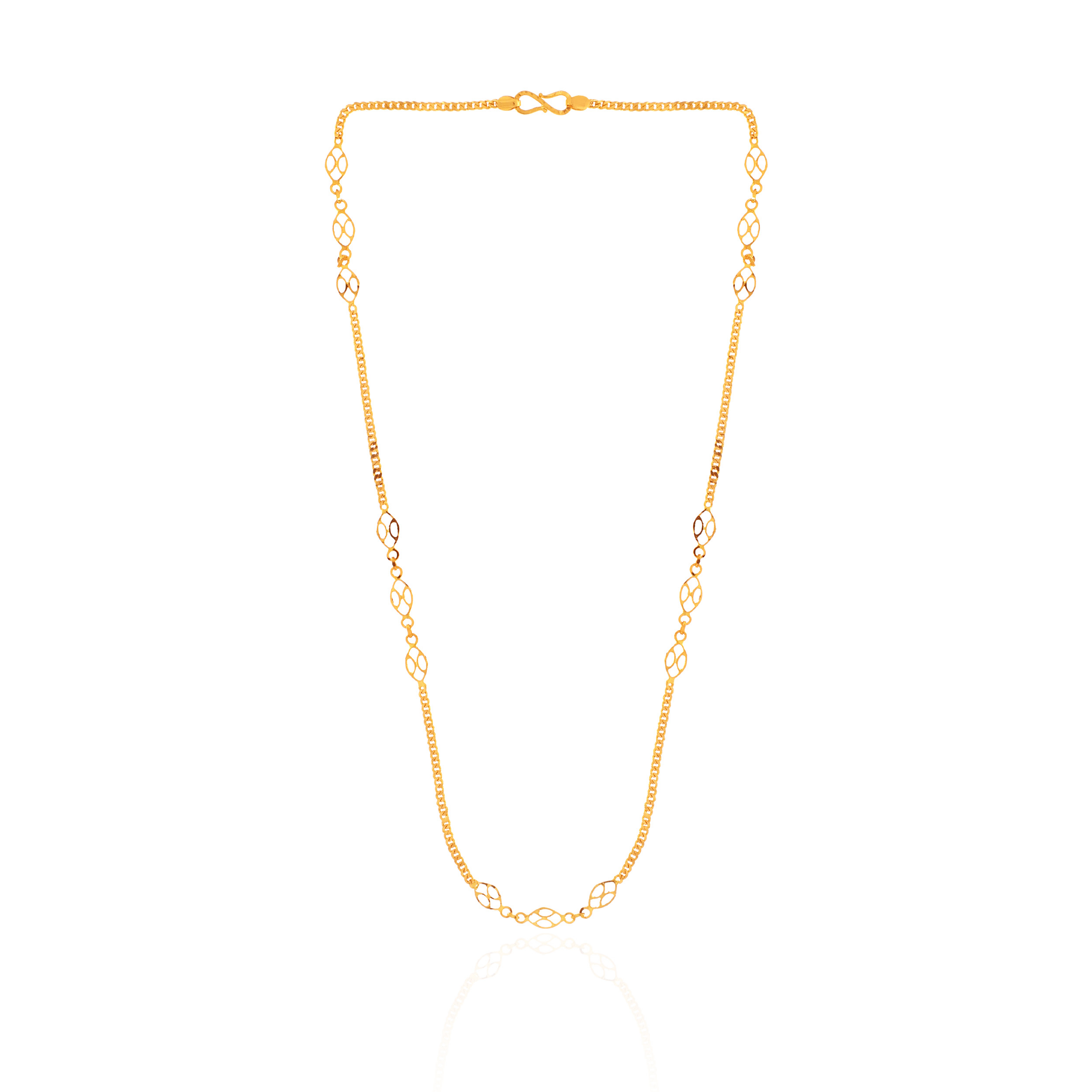 22K Yellow Gold Chain-GC-D000571431 - Senco Gold and Diamonds
