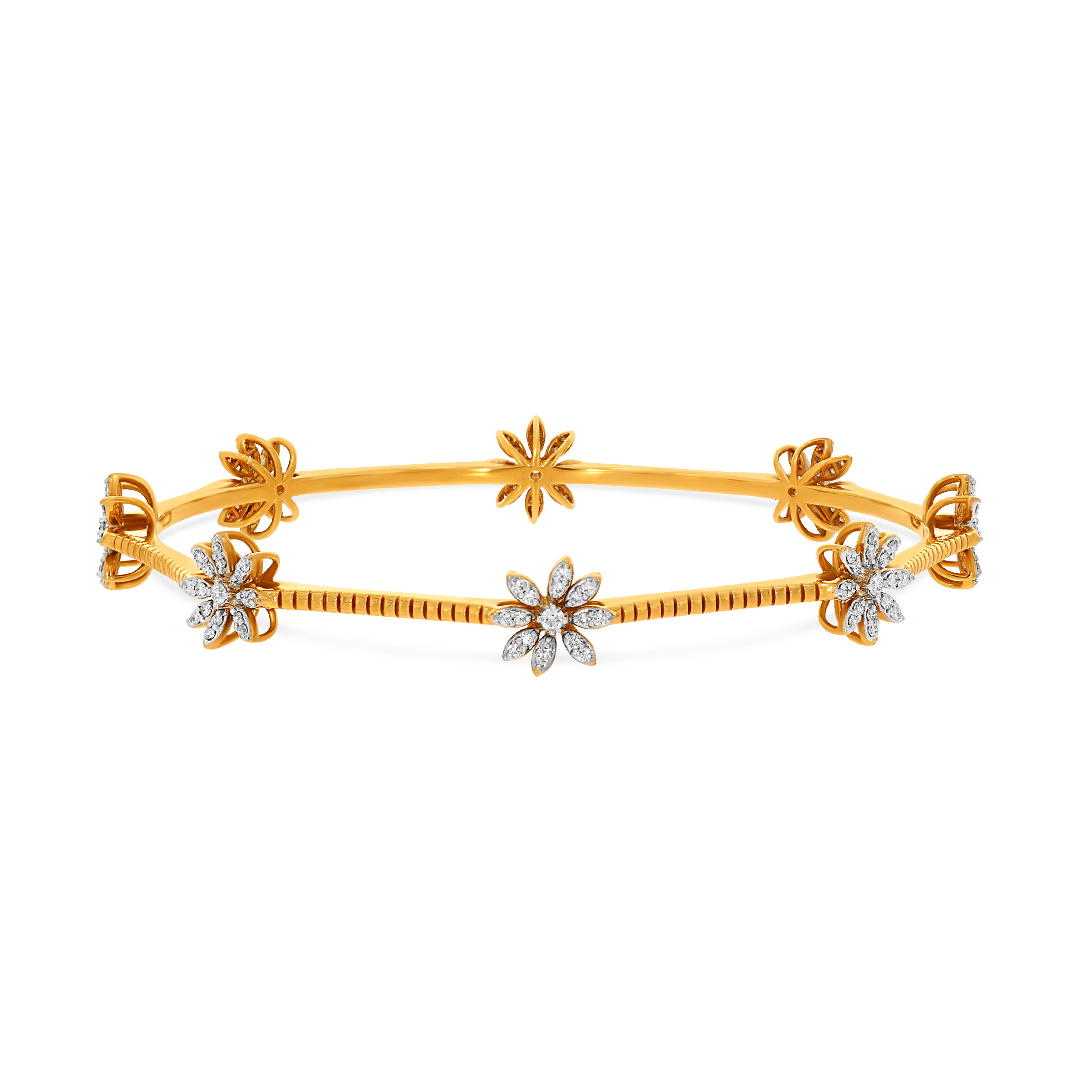 Petal Harmony Diamond Churi - Senco Gold and Diamonds