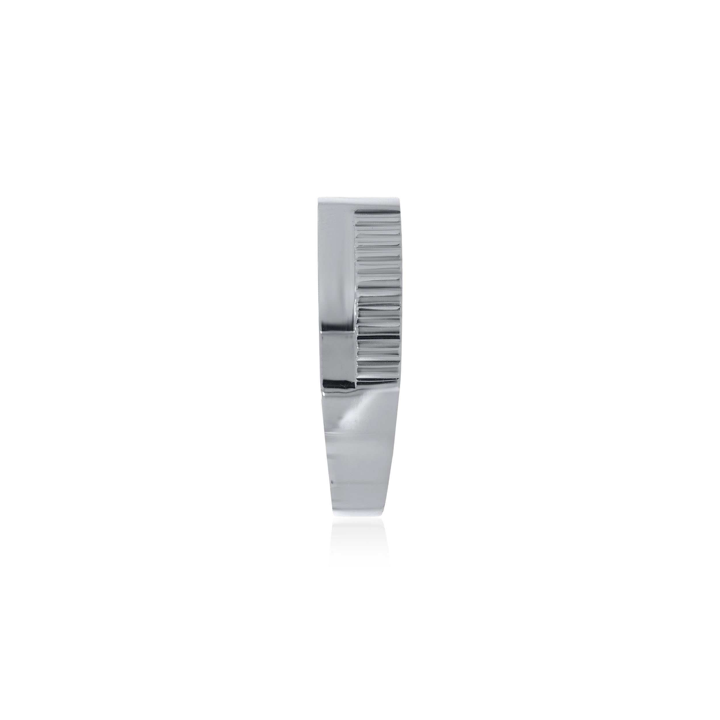 Striking Simplicity Men Platinum Band Ring - Senco Gold and Diamonds